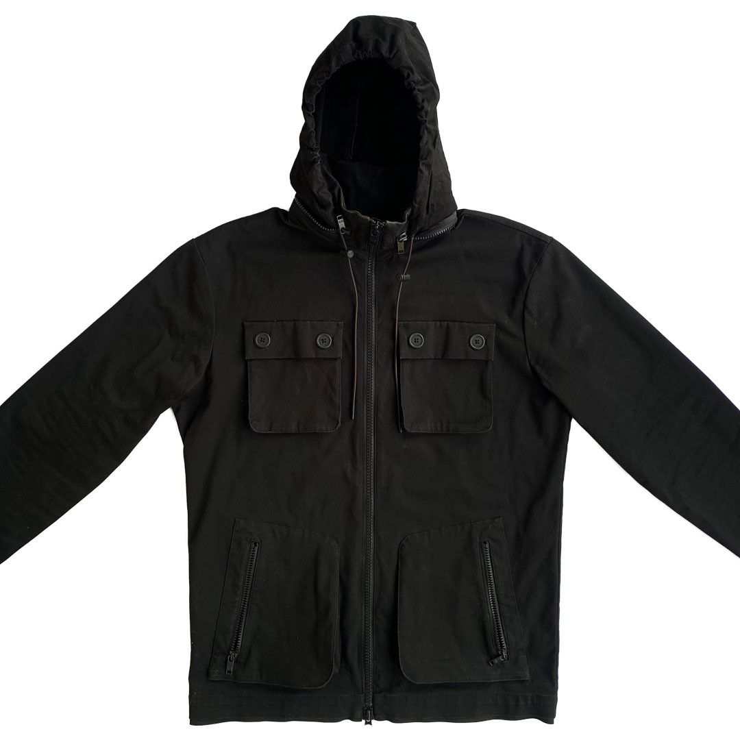 Y-3 Y3 - Bellow 4 Pocket Military Field Jacket - Black - M Size US M / EU 48-50 / 2 - 1 Thumbnail