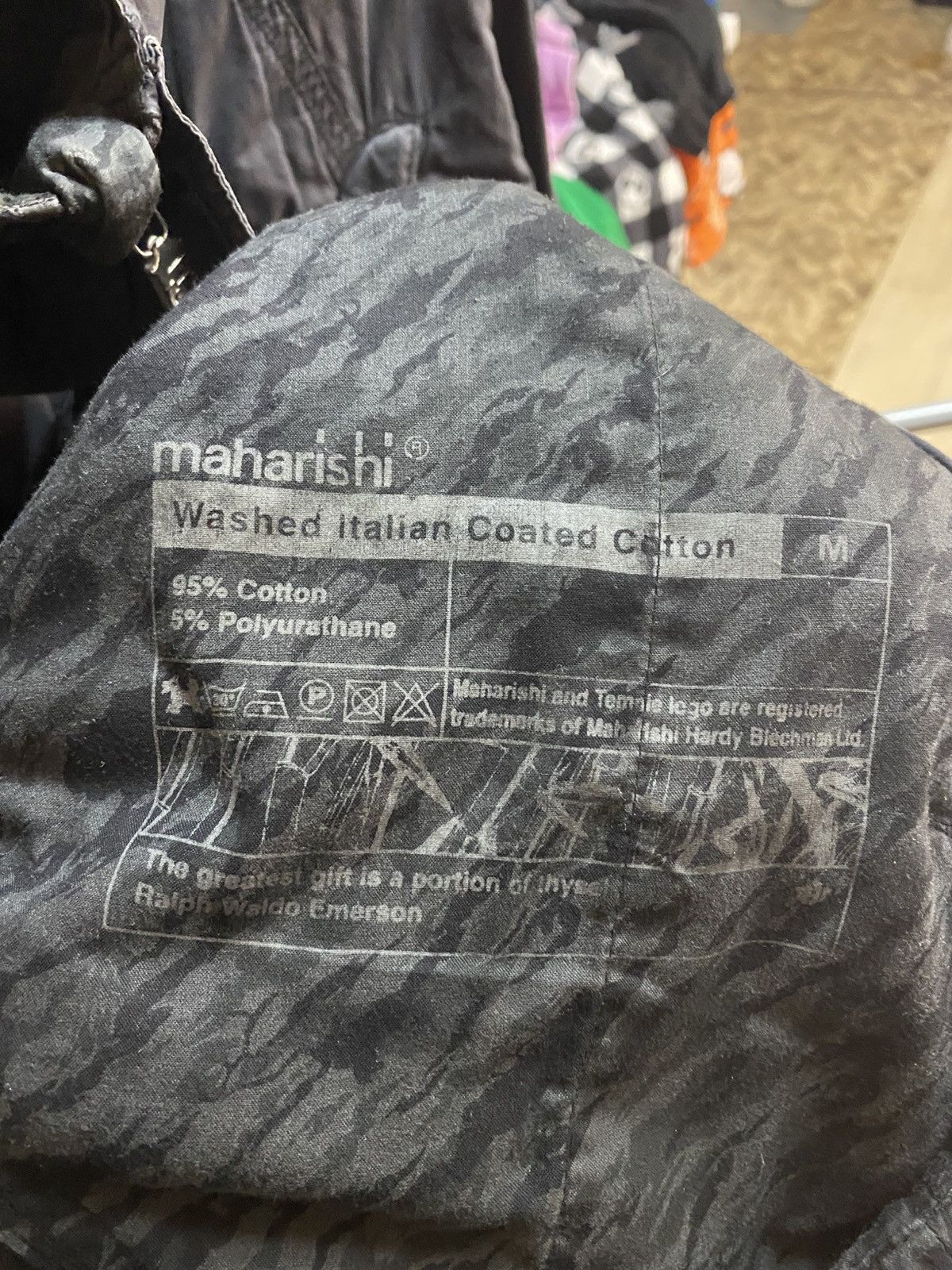 Maharishi Rare Vintage Maharishi Jacket Parka Men's Size Medium black Size US M / EU 48-50 / 2 - 10 Thumbnail
