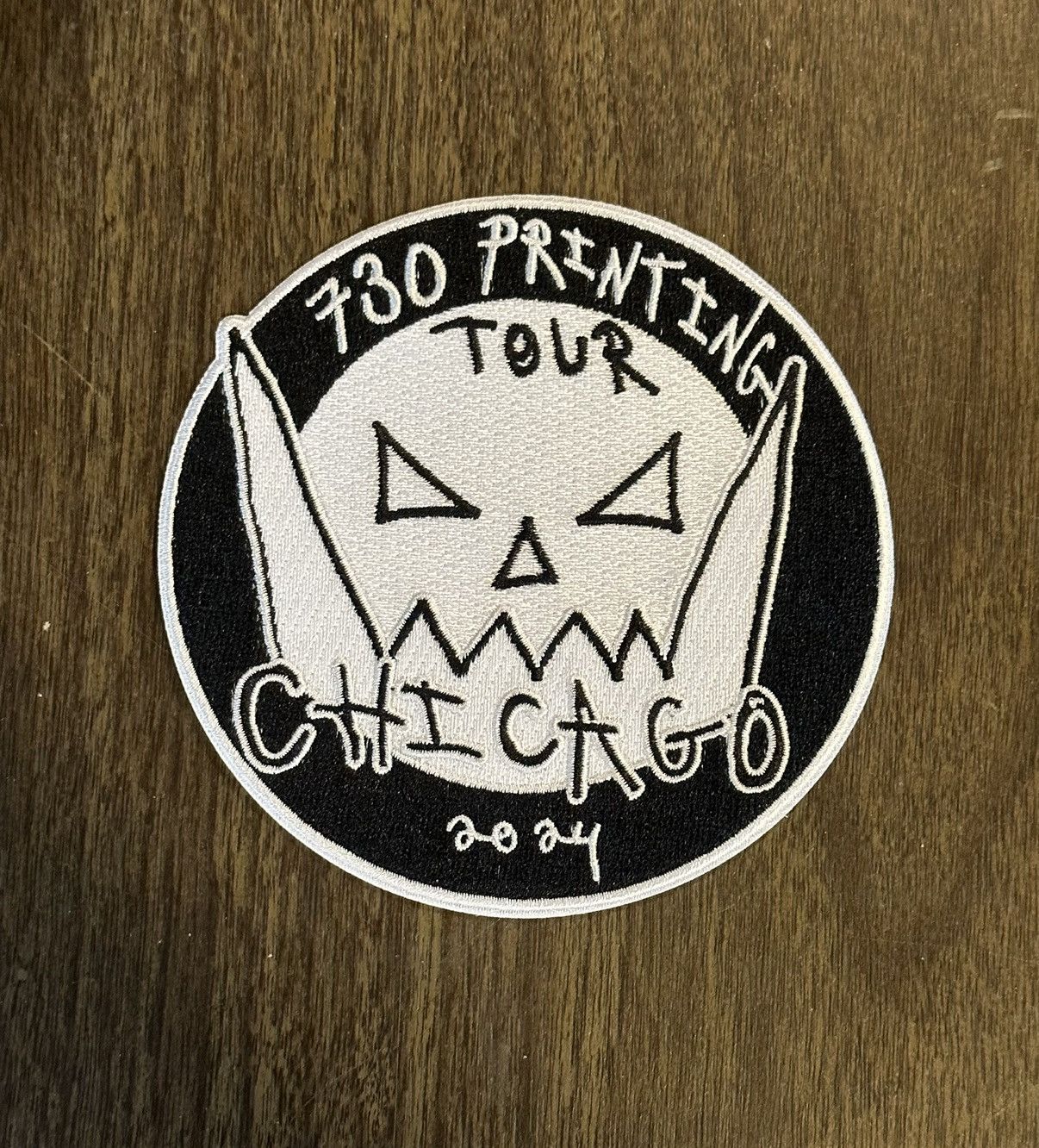 Asspizza Asspizza 730 Printing Tour Chicago Patch Size ONE SIZE - 1 Preview