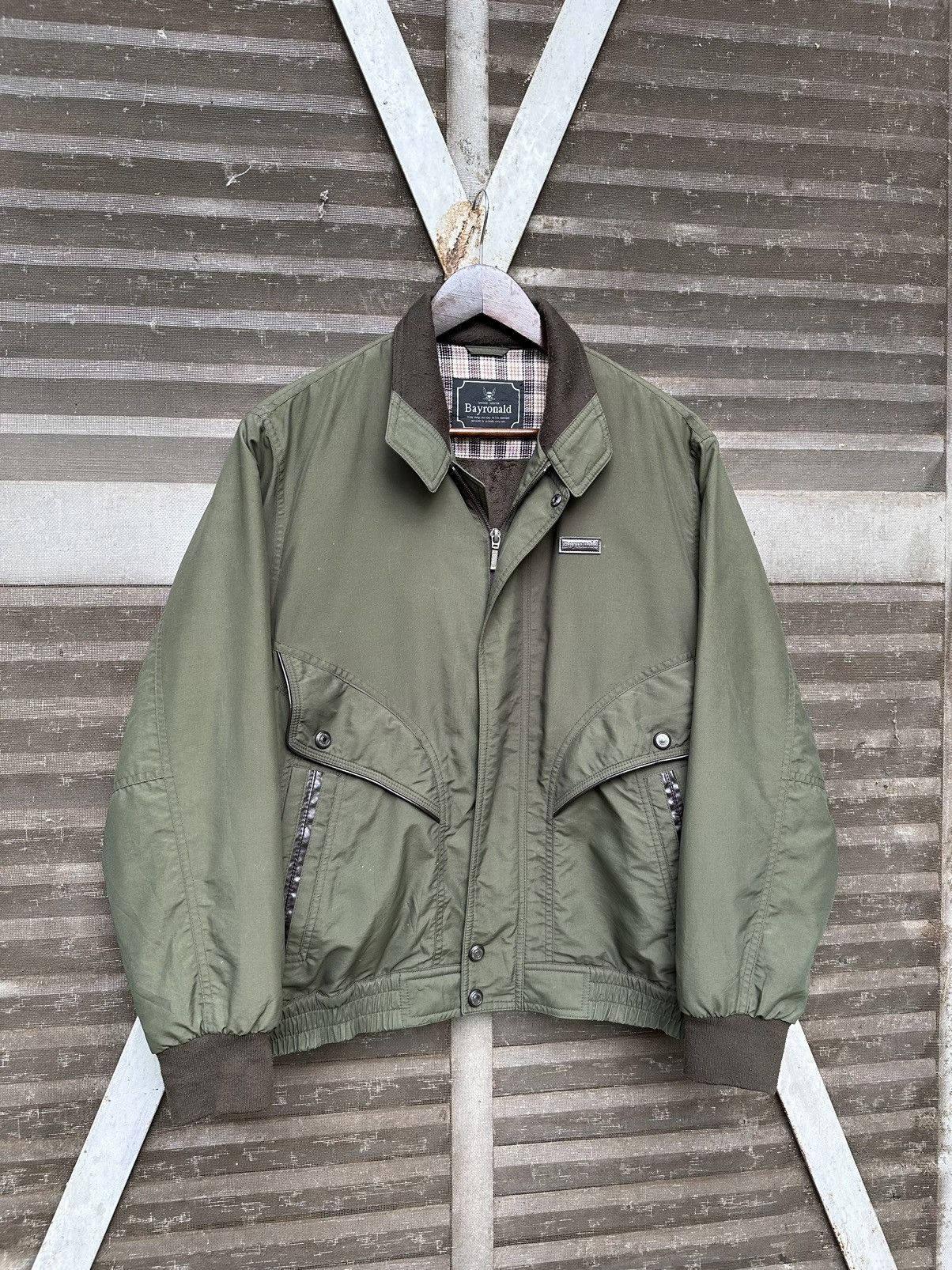 Vintage 🪖Bayronald Military Style Bomber Jacket Size US M / EU 48-50 / 2 - 9 Thumbnail