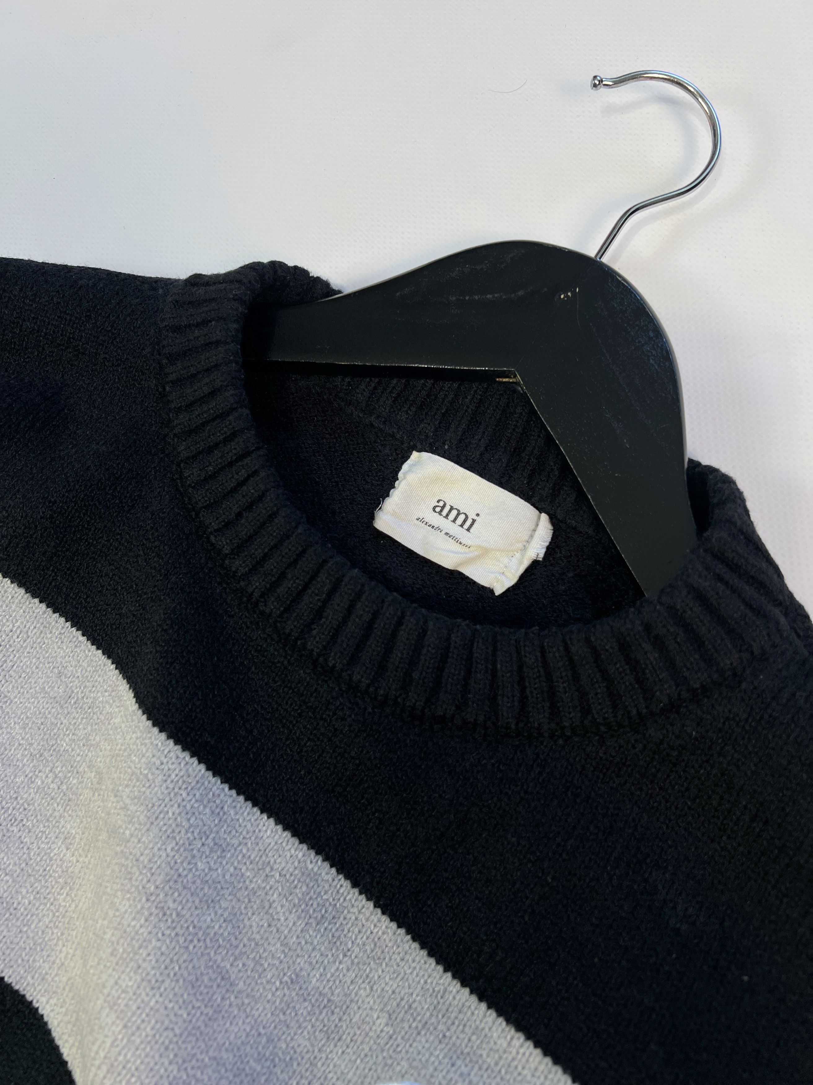 AMI AMI Alexandre Mattiussi weater big logo Size XL / US 12-14 / IT 48-50 - 3 Thumbnail
