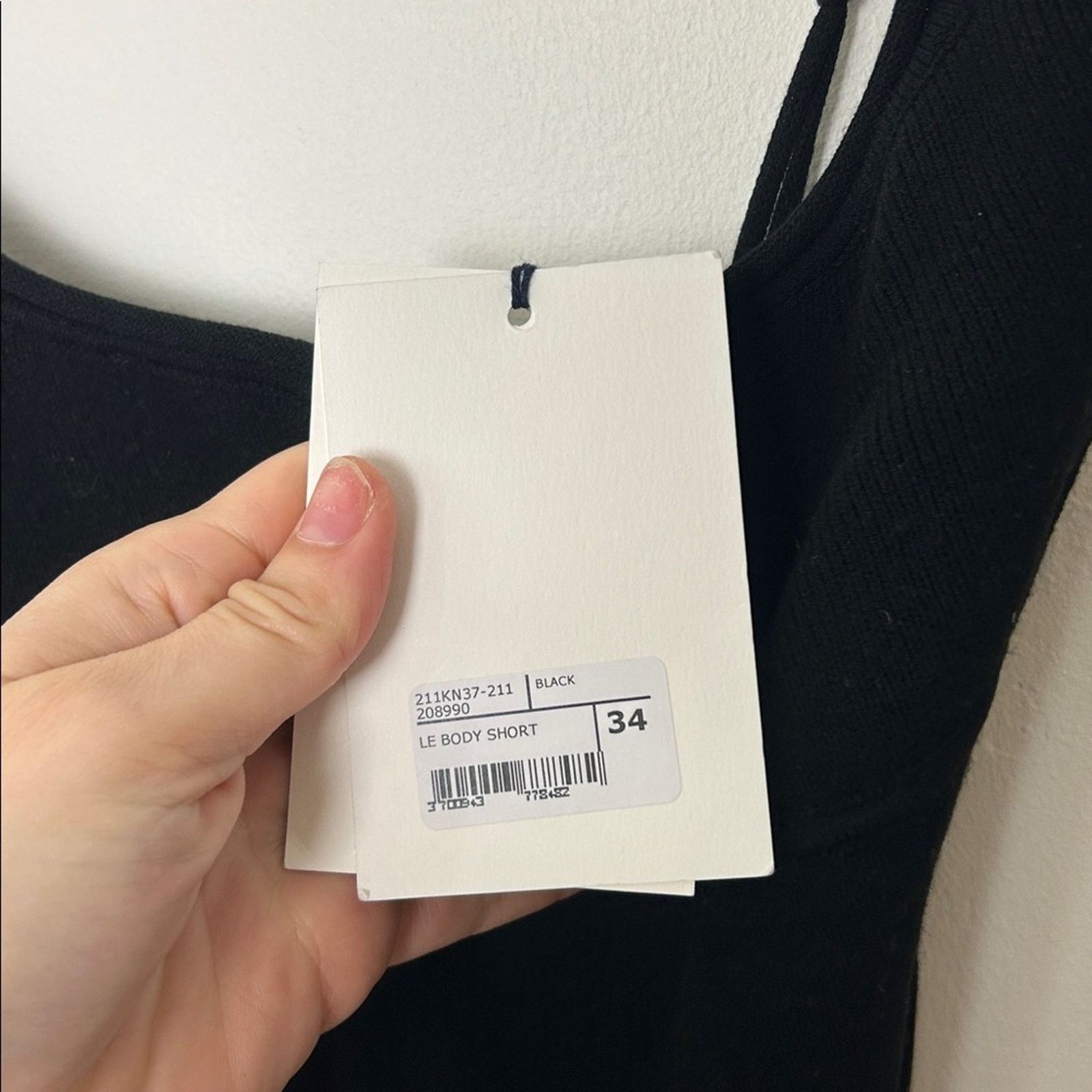 Jacquemus Jacquemus Black Le Body Short Bodysuit NWT Size 26" / US 2 / IT 38 - 6 Thumbnail