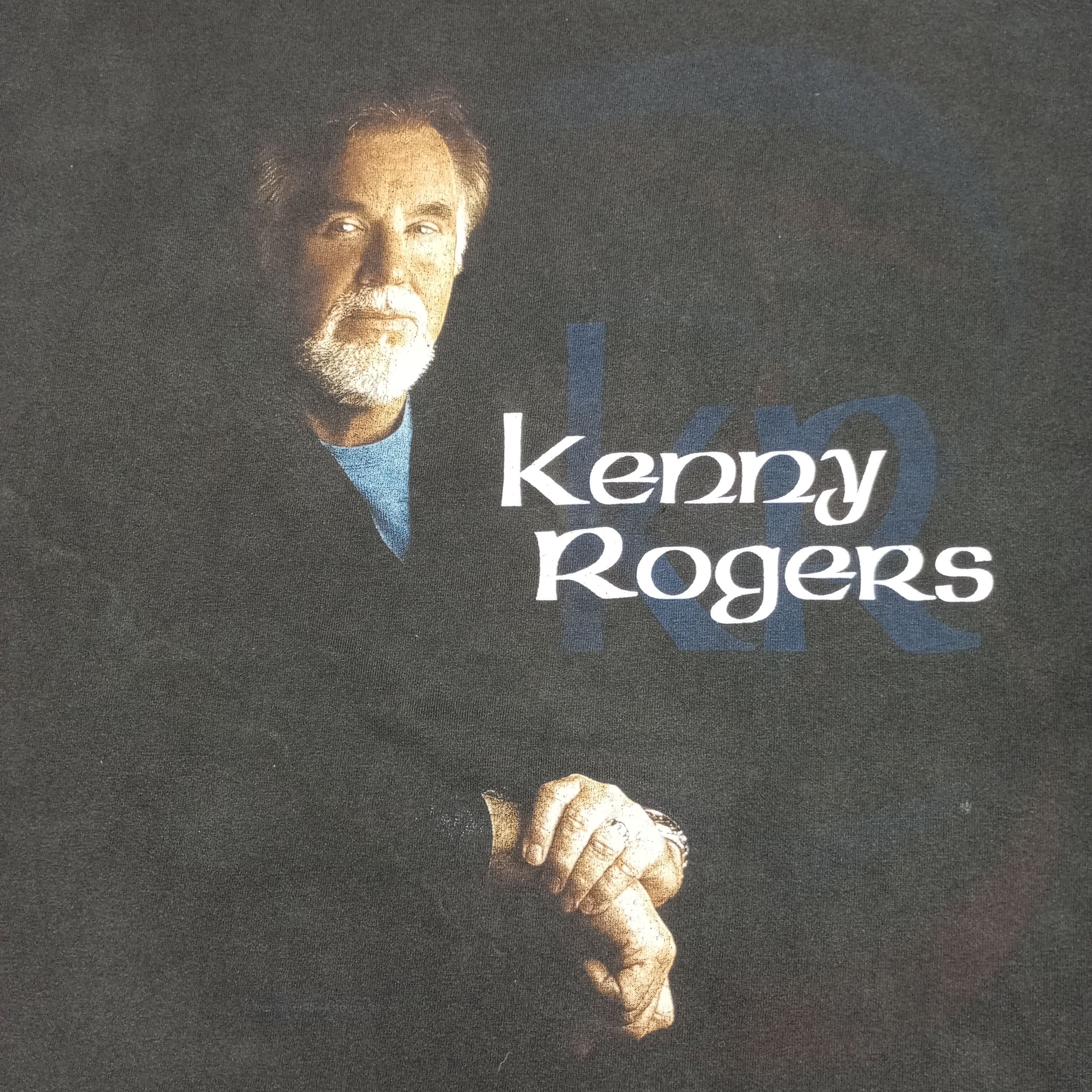 Vintage Kenny Rogers Singer Music Vintage Tshirt Size US XL / EU 56 / 4 - 2 Thumbnail