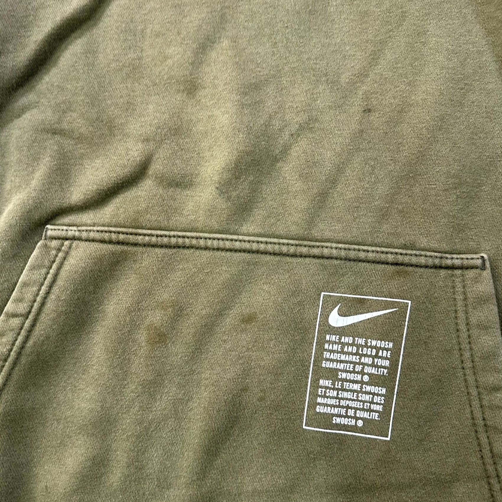 Nike Nike Hoodie Men XL Logo Long Sleeve Hooded Sweatshirt Green Size US XL / EU 56 / 4 - 3 Thumbnail