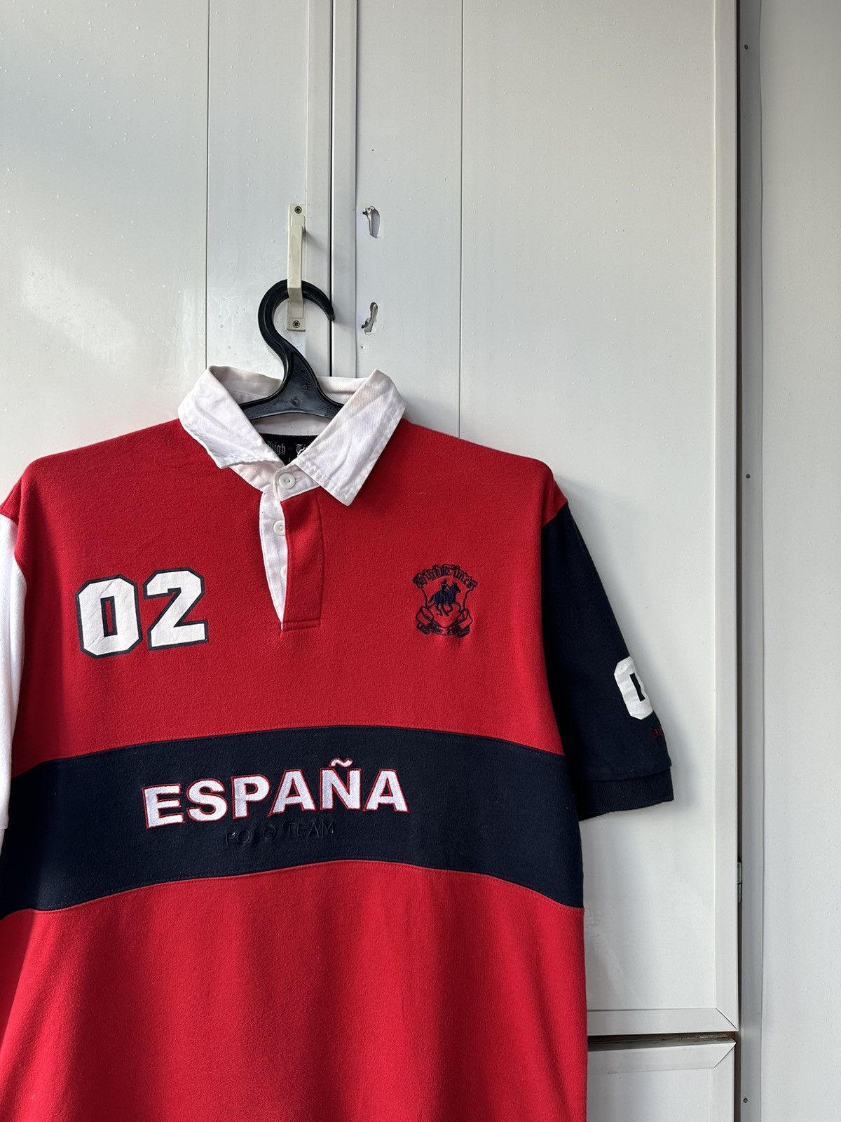 Polo Ralph Lauren 🇪🇸Vintage Polo Ralph Style Spain Logo Size US L / EU 52-54 / 3 - 4 Thumbnail