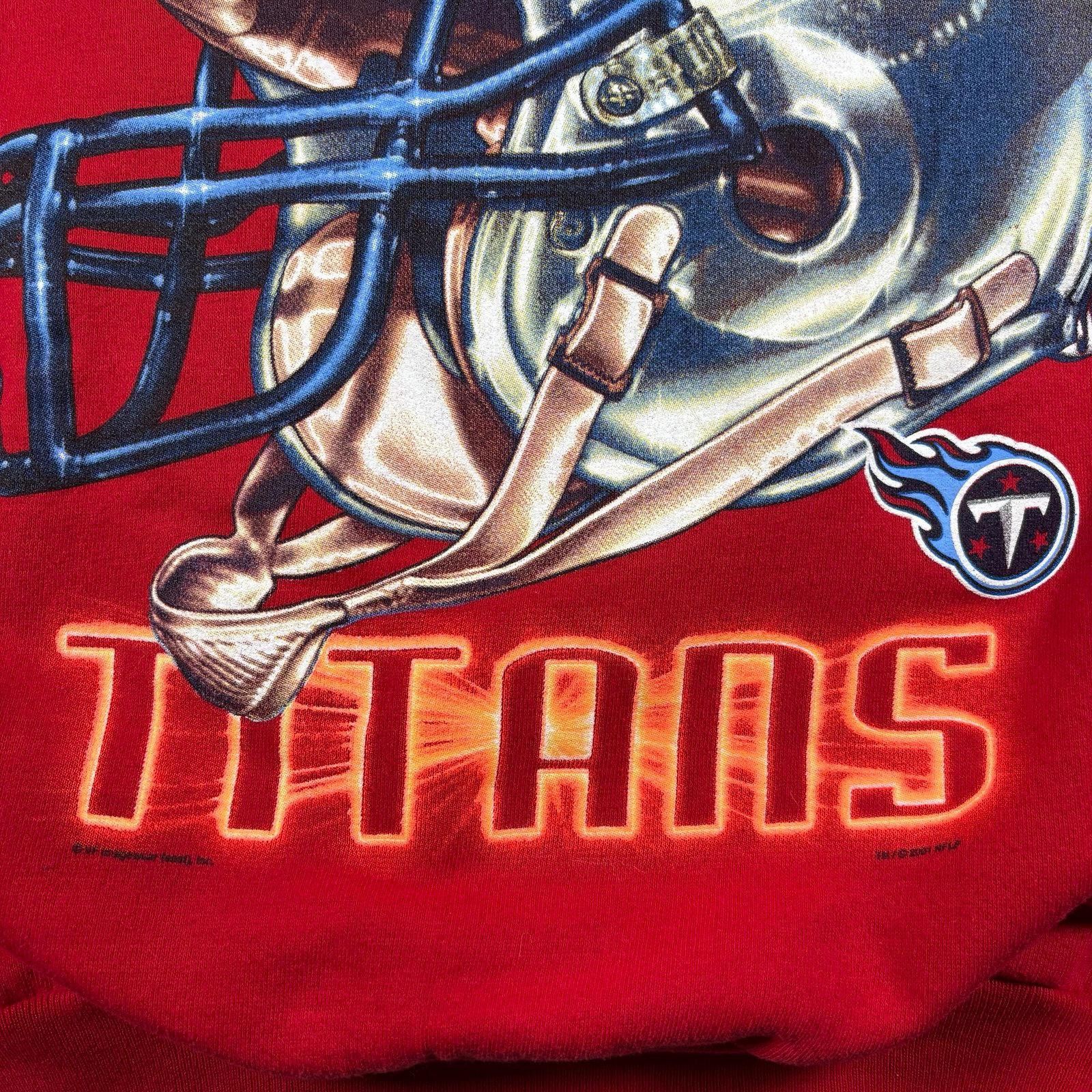 Logo Athletic Vintage 90s Titans graphic Sweatshirt Size US XL / EU 56 / 4 - 3 Thumbnail