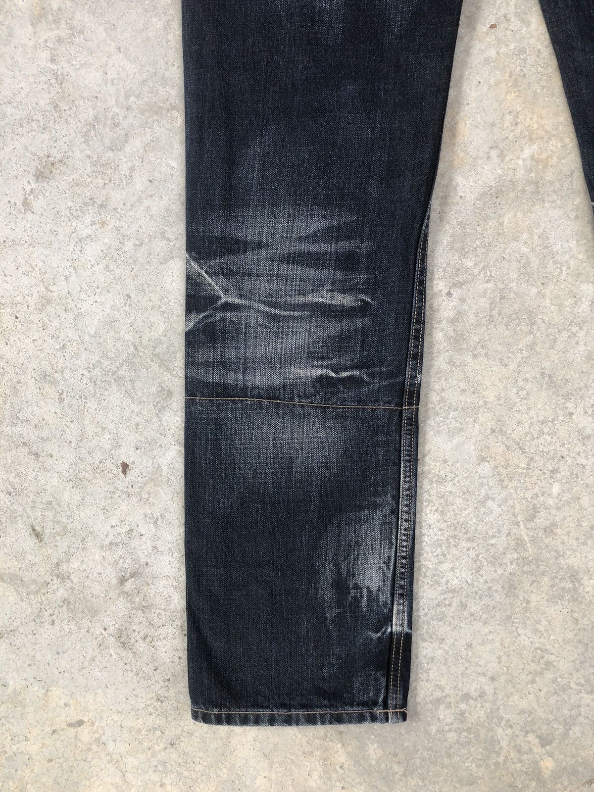 PPFM PPFM Distressed Jeans Size US 33 - 12 Thumbnail