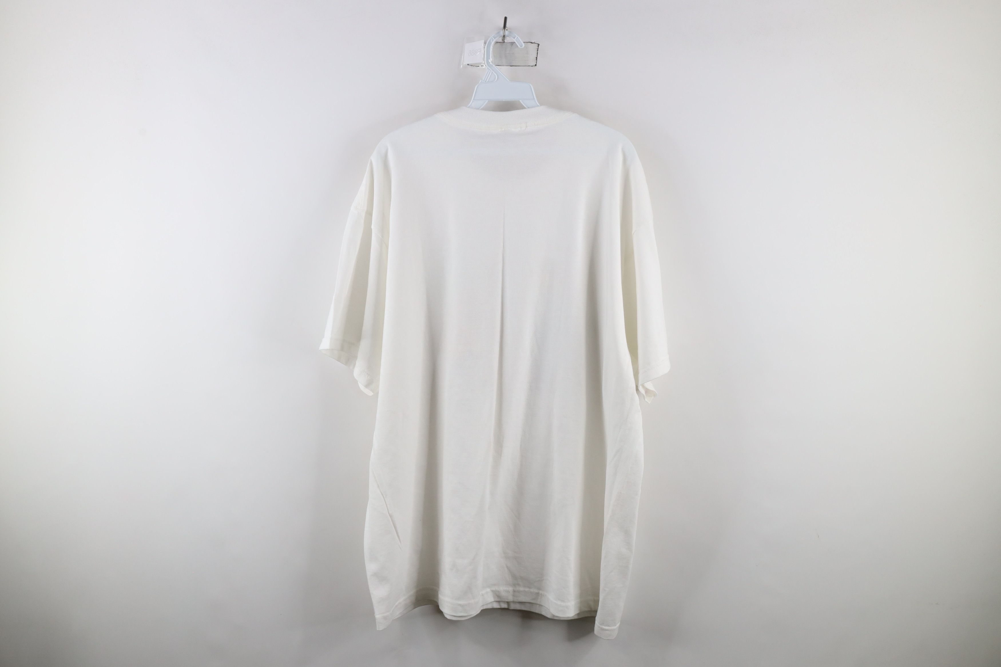 Vintage Vintage 90s Streetwear Pastornios Scarecrow Pumpkin T-Shirt Size XL / US 12-14 / IT 48-50 - 10 Thumbnail