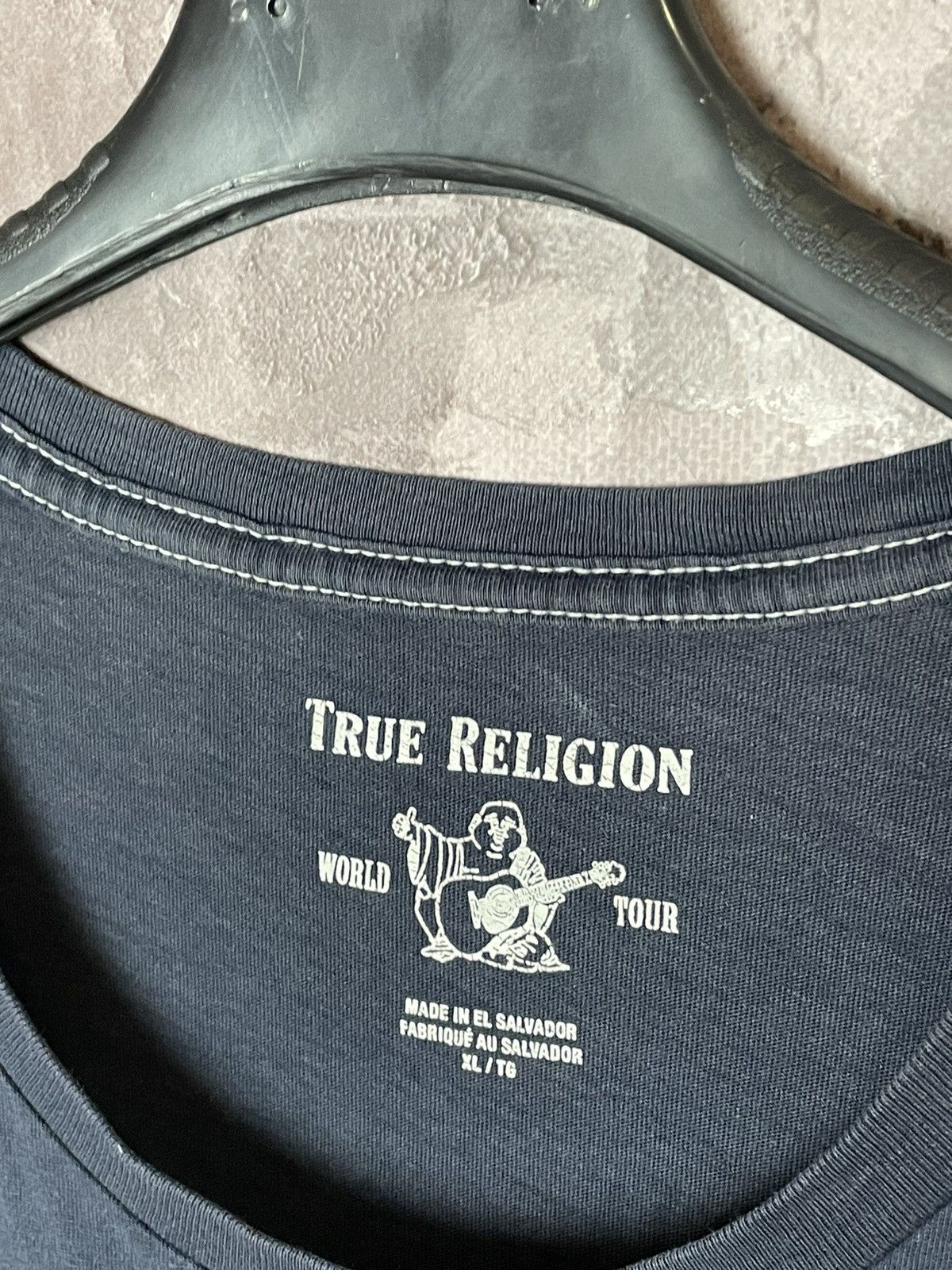 Japanese Brand × True Religion × Vintage Vintage True Religion T-Shirt Big Logo Japan Style Y2K Size US L / EU 52-54 / 3 - 8 Thumbnail