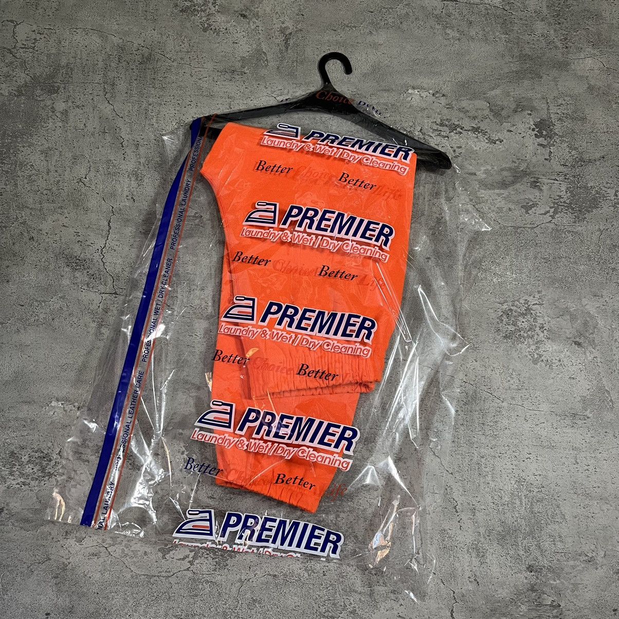Supreme Supreme Embroidered Script Sweatpant FW24 - Orange Size US 33 - 3 Thumbnail