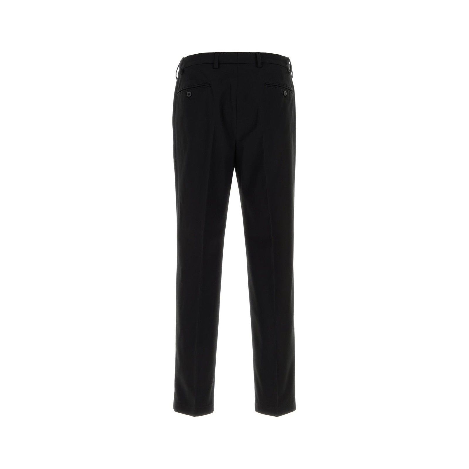 Prada PRADA Black Cotton Pants New & Authentic (Men's size:US 32;) Size US 32 / EU 48 - 2 Thumbnail