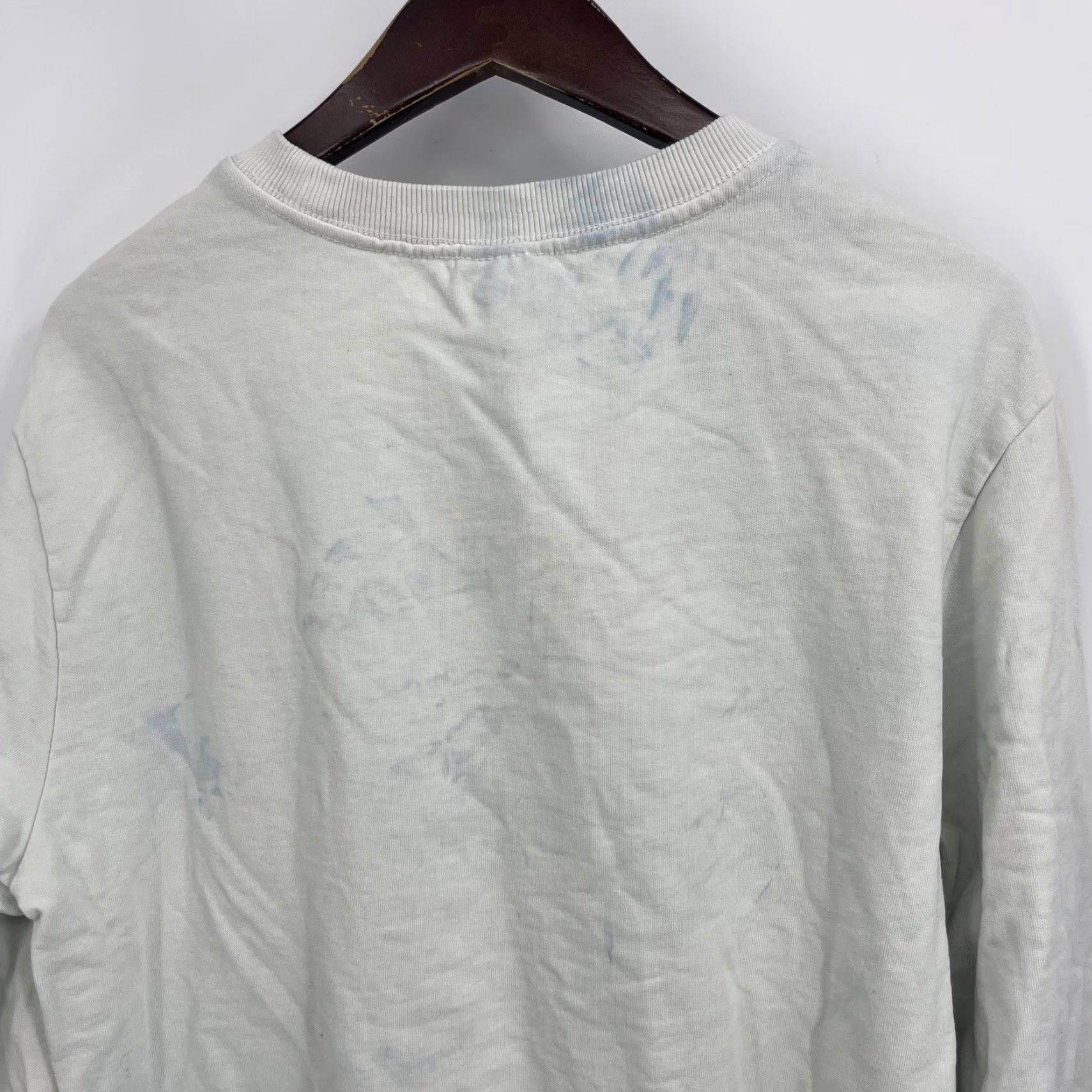 Onia Onia Sweatshirt Mens Small Blue Cloud Tie Dye French Terry Preppy Sweater Size US S / EU 44-46 / 1 - 3 Thumbnail