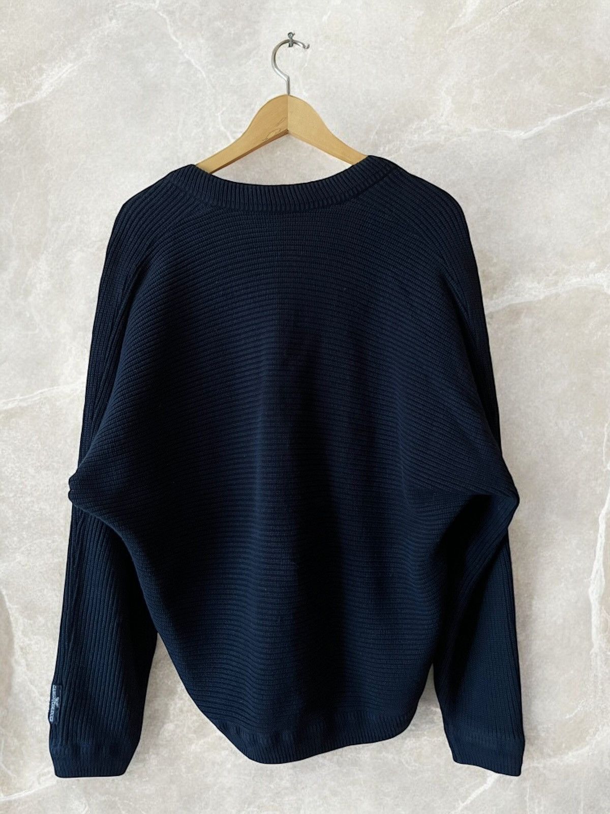 Carlo Colucci × Vintage CARLO COLUCCI HEAVY KNIT Cardigan Sweater y2k Avant Garde Size US L / EU 52-54 / 3 - 9 Thumbnail