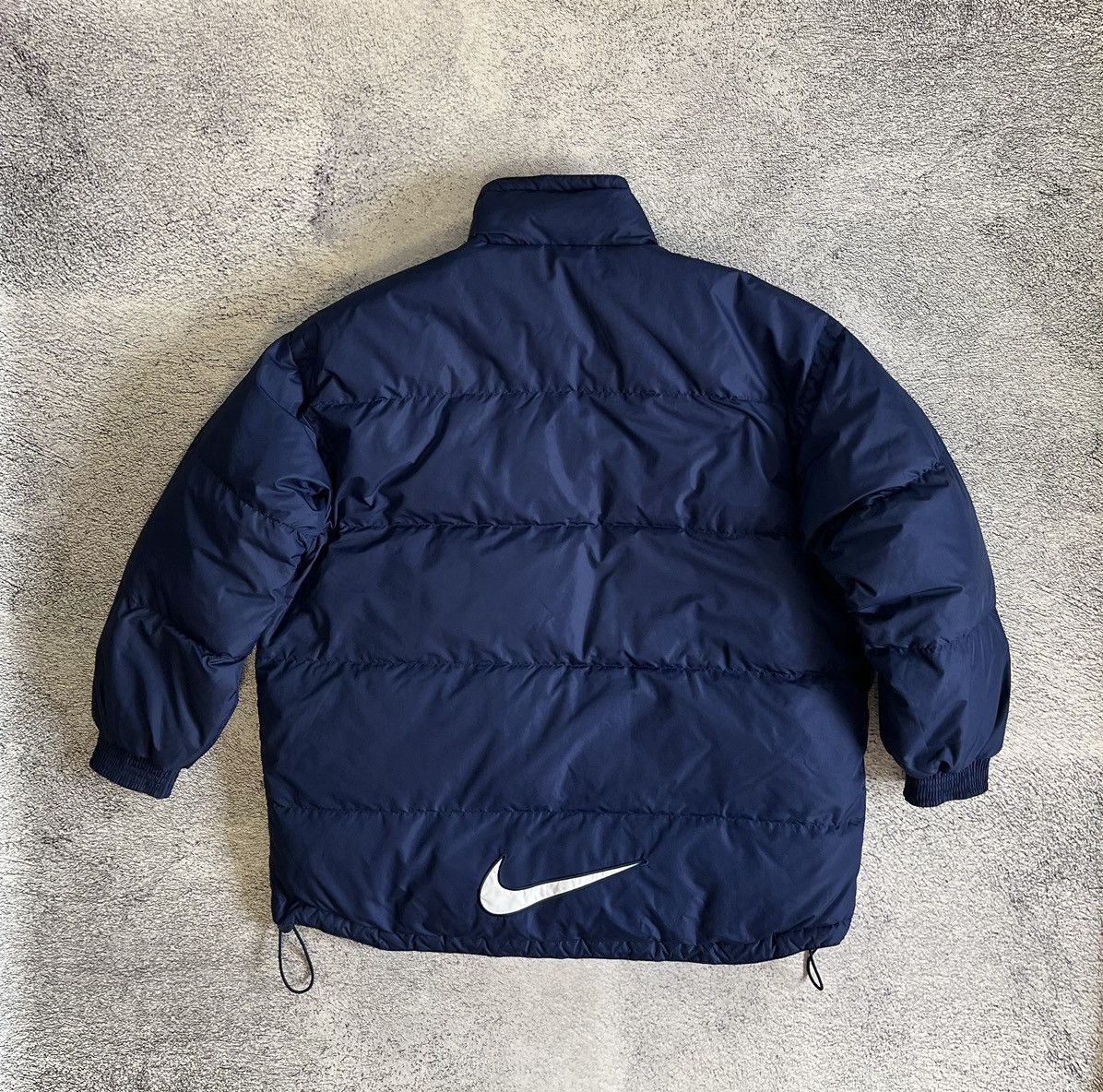 Nike Nike Men’s Jacket Down Puffer Winter Vintage Big Swoosh Logo Size US XL / EU 56 / 4 - 1 Thumbnail