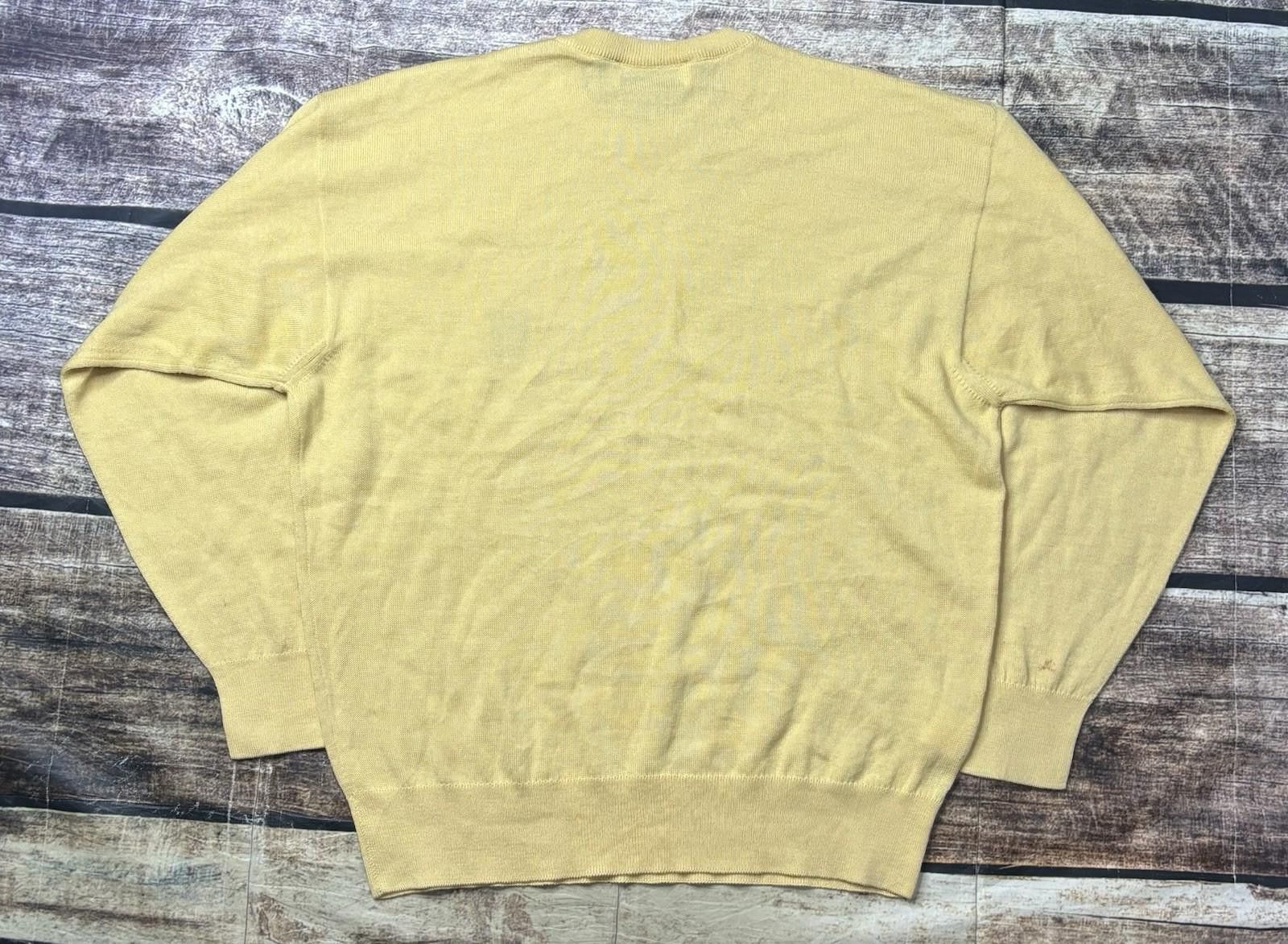 Burberry VTG Burberry Sweater Mens Size 6 Large Wool Blend Spain Size US L / EU 52-54 / 3 - 3 Thumbnail