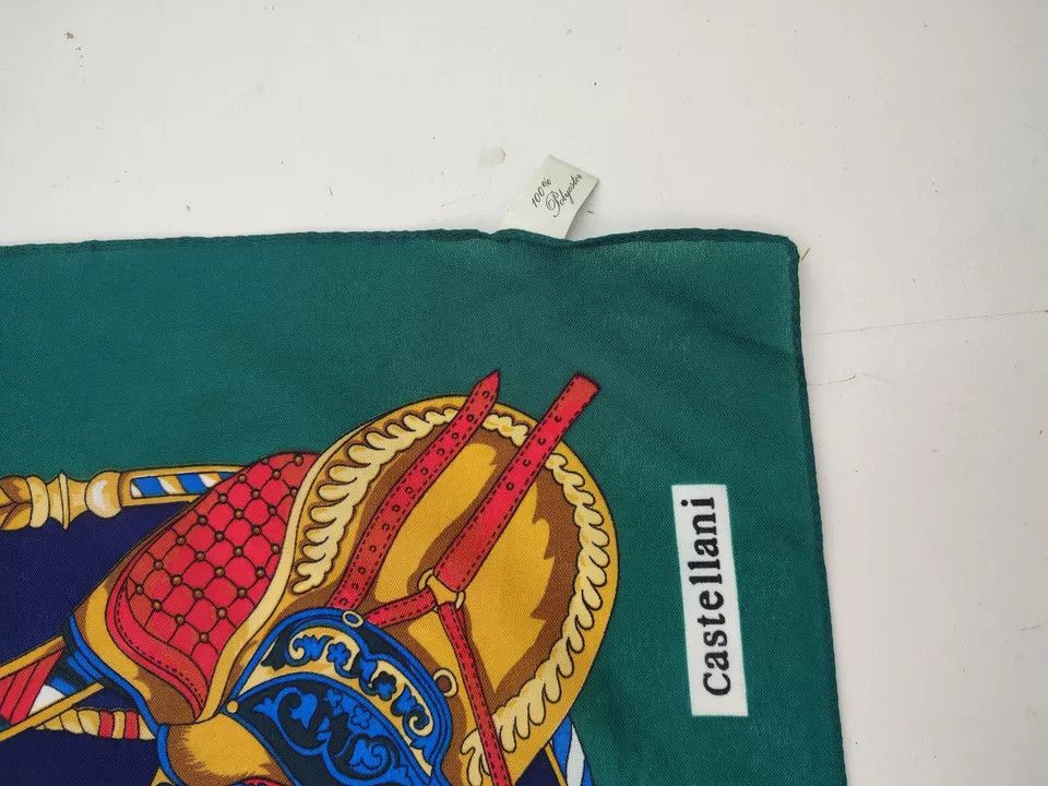 Vintage SCARF VINTAGE AUTHENTIC CASTELLANI 75x75 CM Size ONE SIZE - 4 Thumbnail