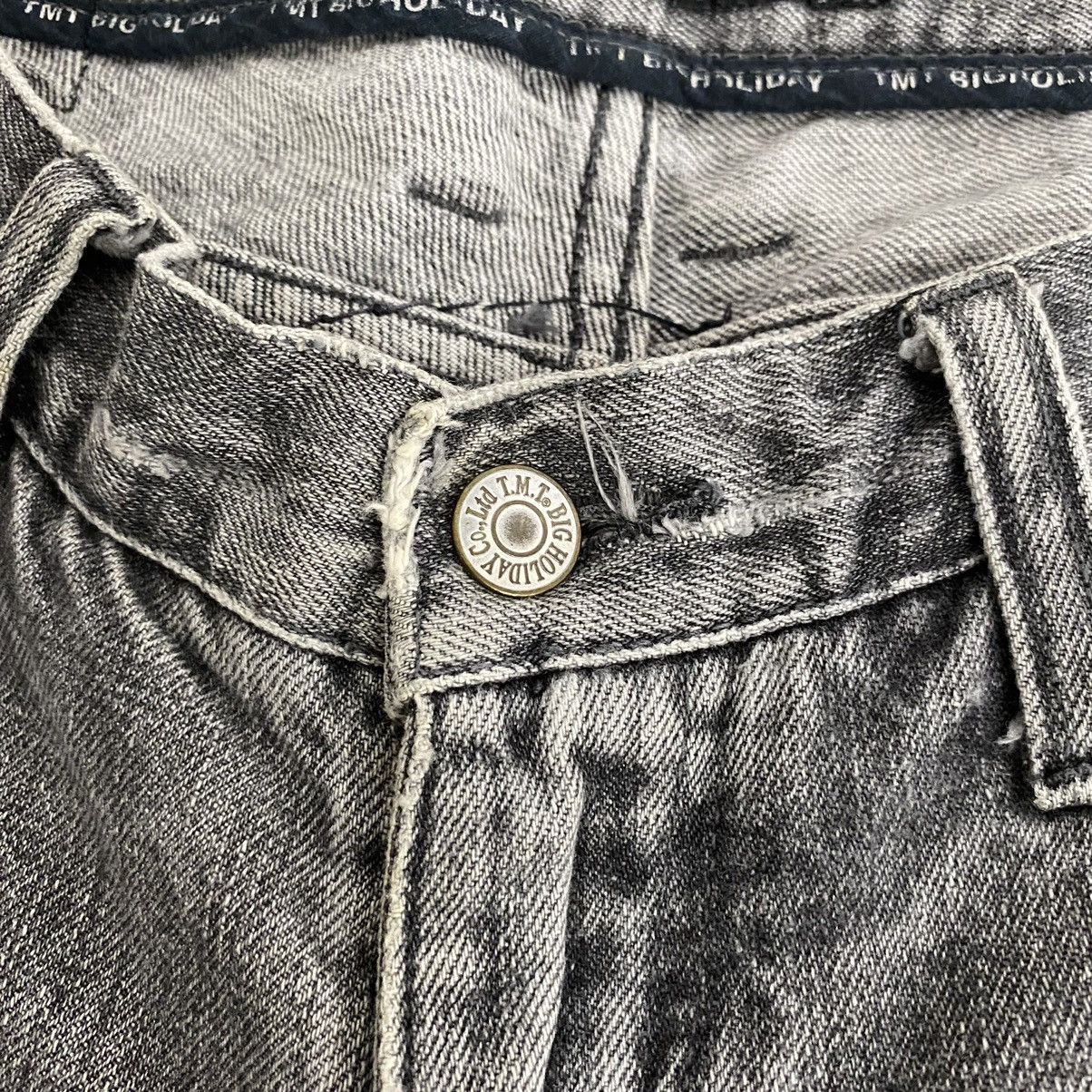 TMT VTG TMT Reconstructed Distressed Cropped Jeans Size US 30 / EU 46 - 12 Thumbnail