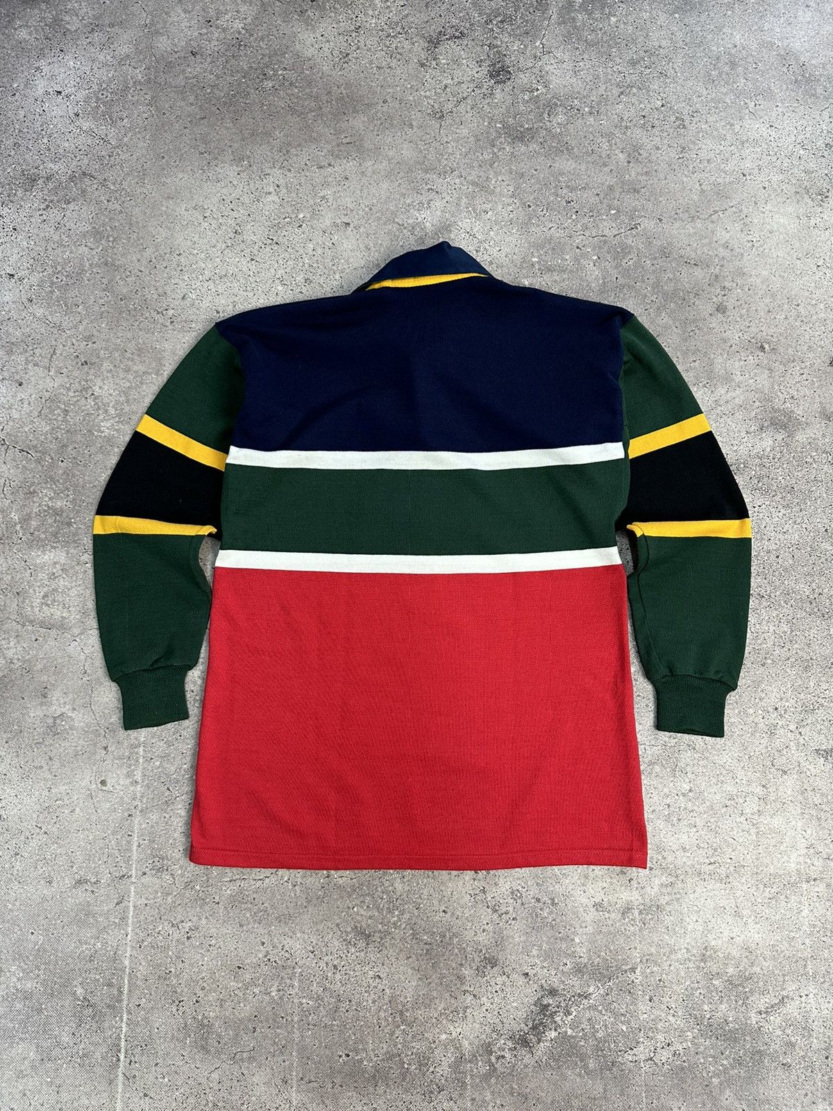 Canterbury of New Zealand Canterbury Rugby Polo South Africa Striped Multicolor Size US S / EU 44-46 / 1 - 8 Thumbnail