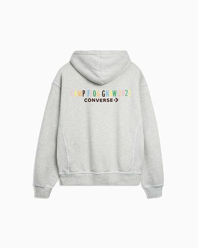 Converse Golf Le Fleur Camp Flog Gnaw Converse Hoodie Grey MEDIUM Size US M / EU 48-50 / 2 - 4 Thumbnail