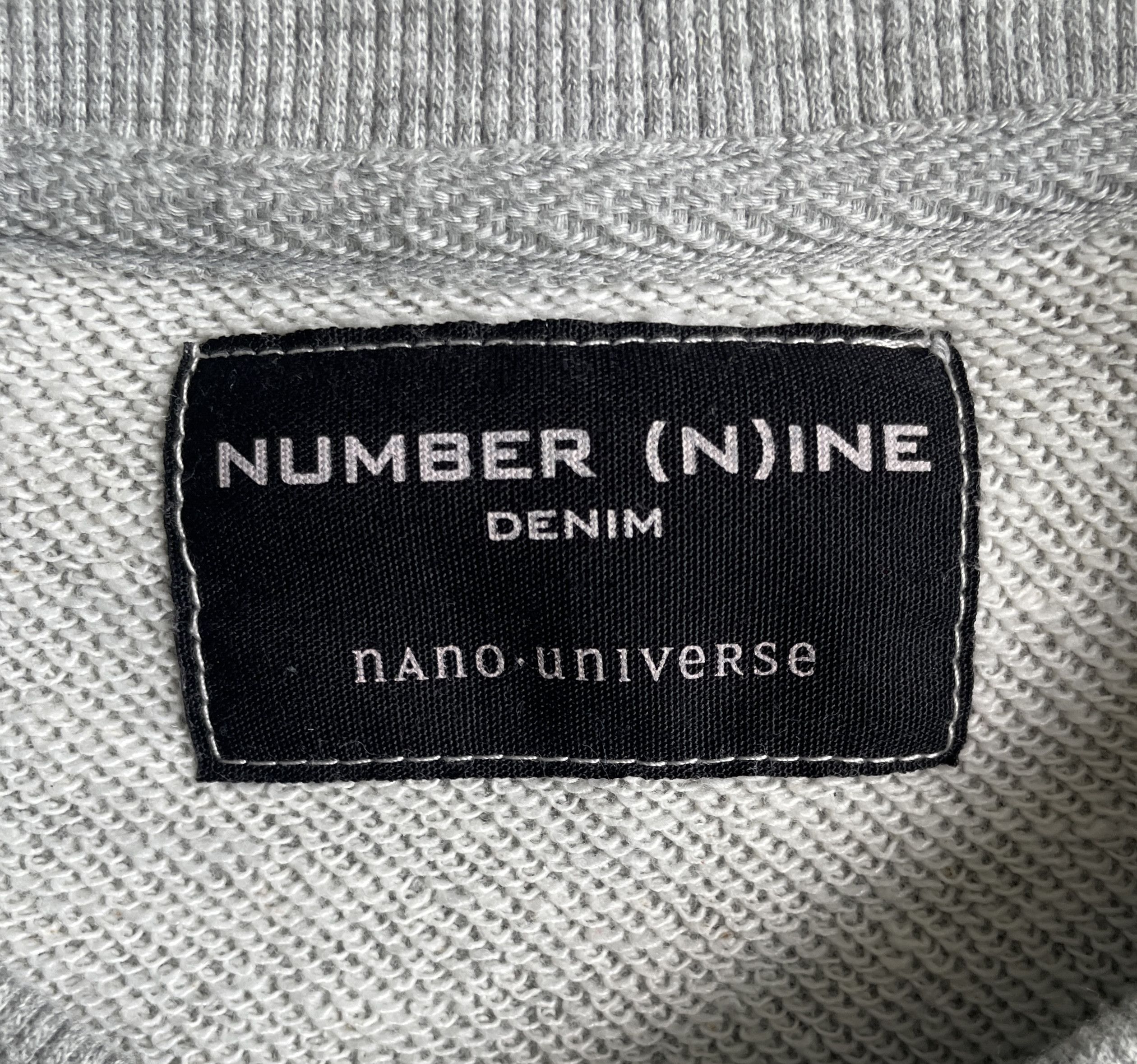 Number (N)ine Number (N)ine Sleeve Logo Sweatshirts Size US M / EU 48-50 / 2 - 3 Thumbnail