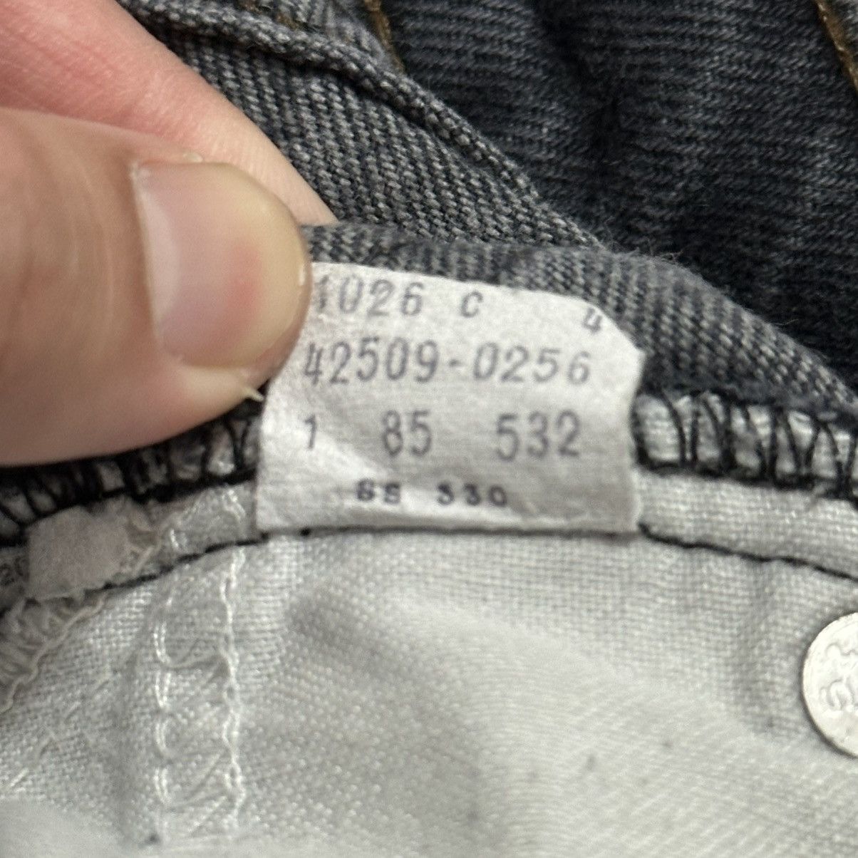 Levi's Vintage Men’s Levi's 509 80's Orange Tab Size 32x32 Black Size US 32 / EU 48 - 11 Thumbnail