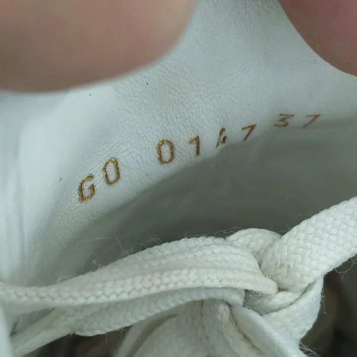 Louis Vuitton Louis Vuitton White and Brown Frontrow Sneakers -2508 Size US 6 / IT 36 - 1 Thumbnail