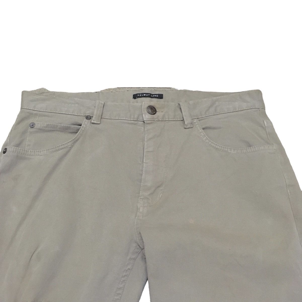 Helmut Lang Rare Design Vintage Brand Helmut Lang Ripped Pants 2000s Size US 31 - 3 Thumbnail