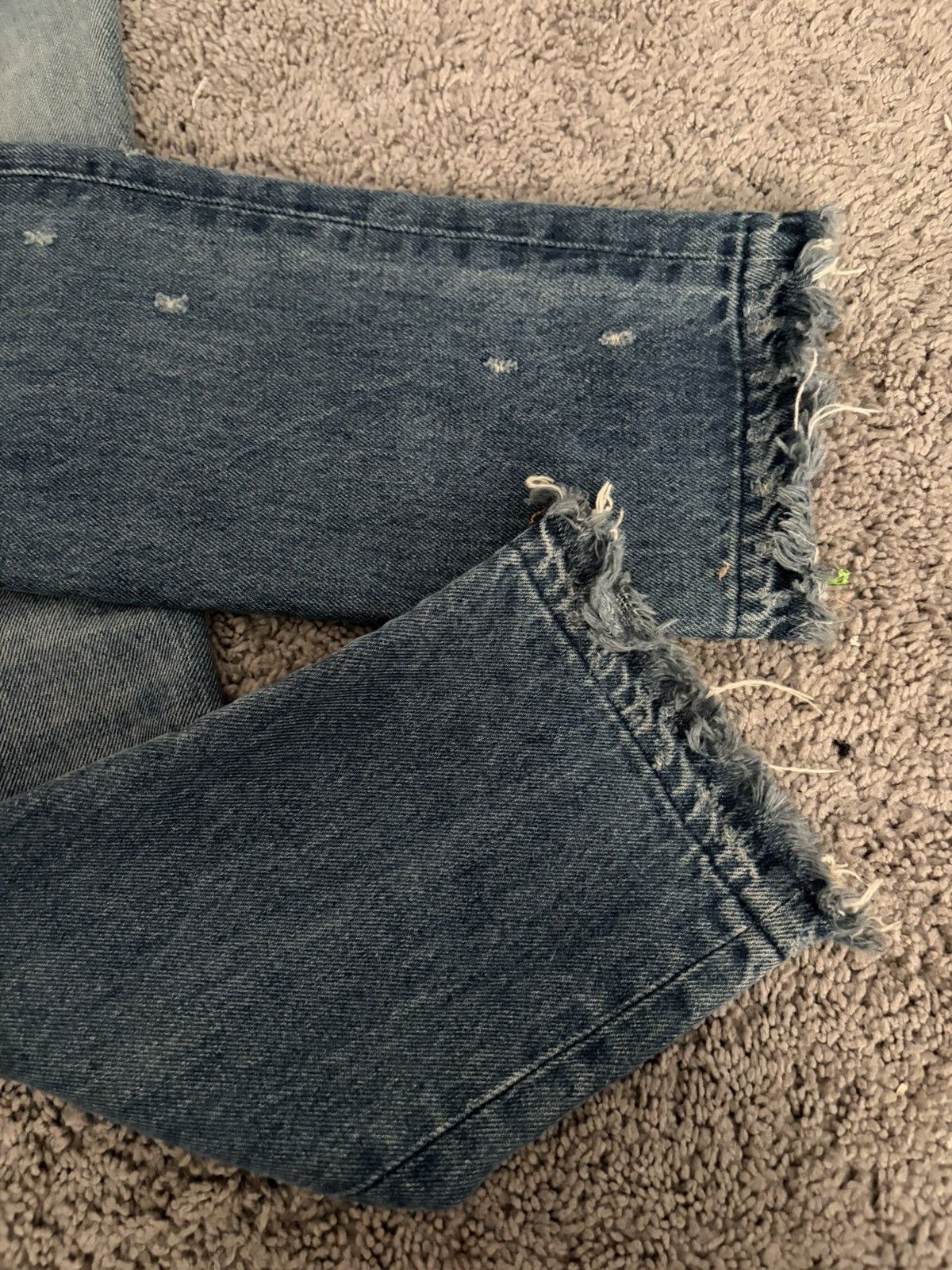 Undercover Undercover “But Beautiful” 58 Distressed Patchwork Denim Size US 29 - 5 Thumbnail