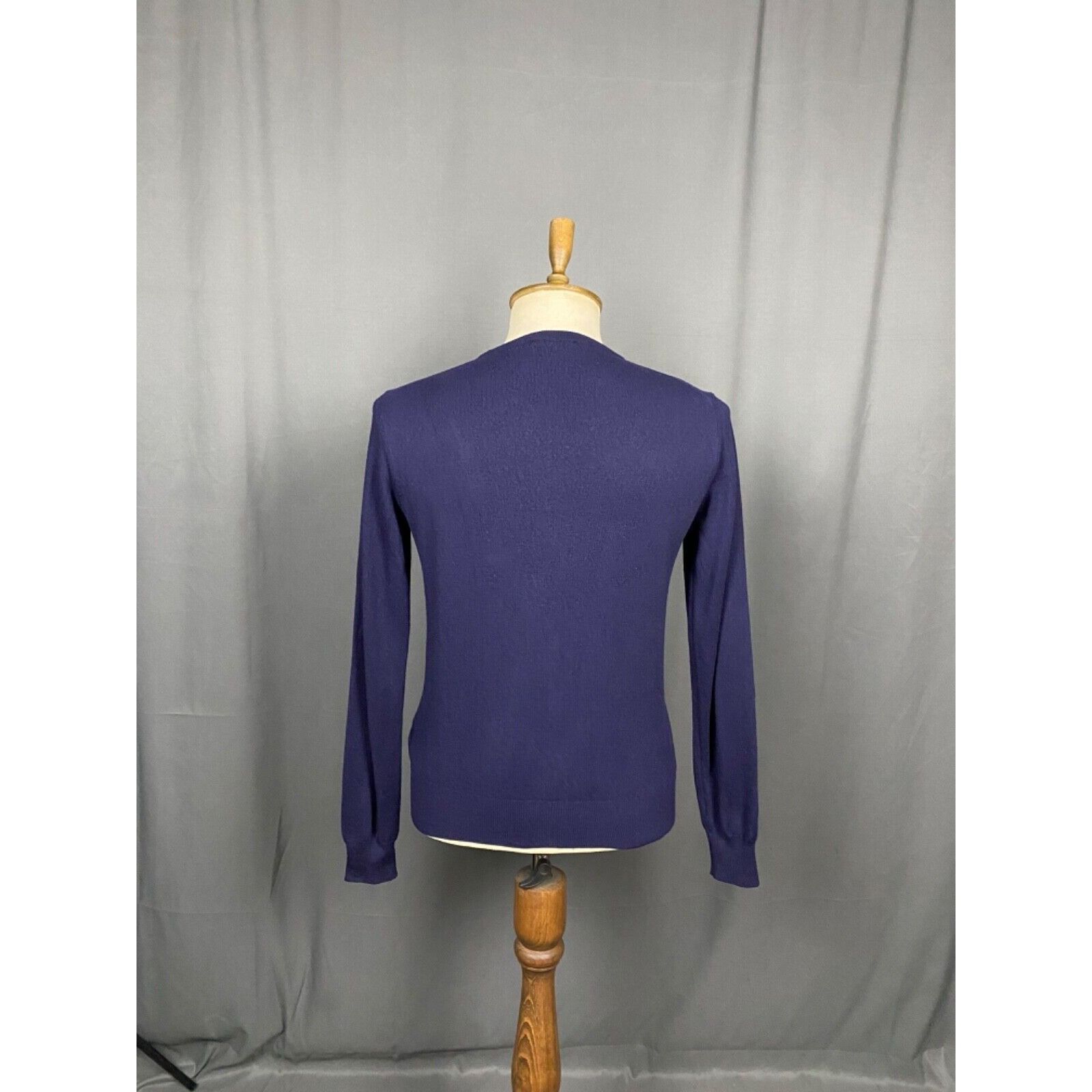 Versace Versace Collection Medusa Logo Men's Blue Wool Crewneck Swea Size US M / EU 48-50 / 2 - 7 Thumbnail