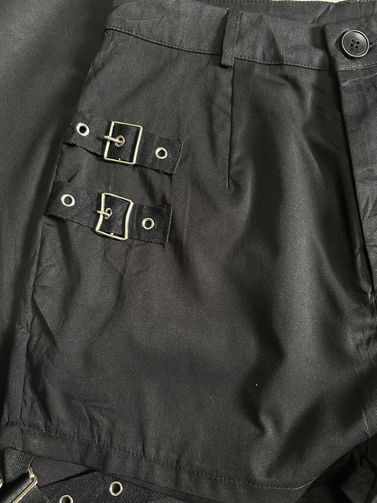 Japanese Brand ROMWE PUNK PANTS Size 28" / US 6 / IT 42 - 4 Thumbnail