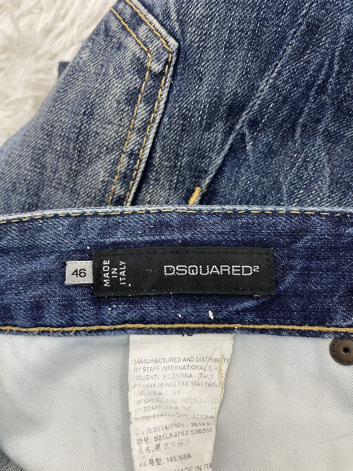 Dsquared2 Dsquared2 Distress & Twist Leg Style Jeans Pant Size US 34 / EU 50 - 15 Thumbnail