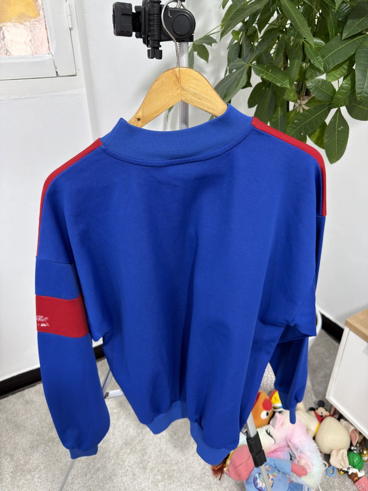 Jerzees Rare Vintage FC Barcelona Meyba Sweatshirt 80s/90s Size US L / EU 52-54 / 3 - 3 Thumbnail
