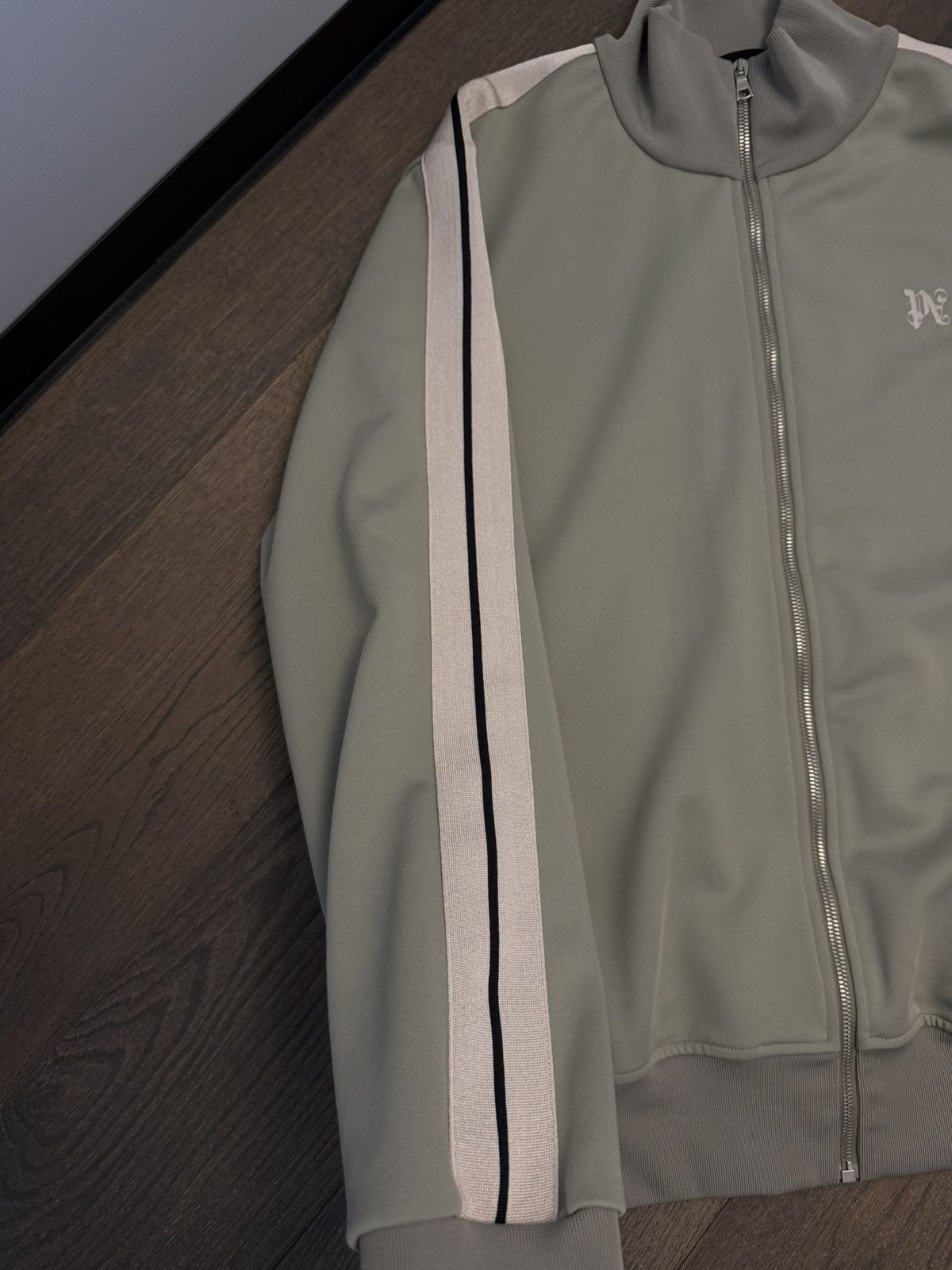 Palm Angels Palm Angels Track Zip Beige New Collections Size US XL / EU 56 / 4 - 3 Thumbnail