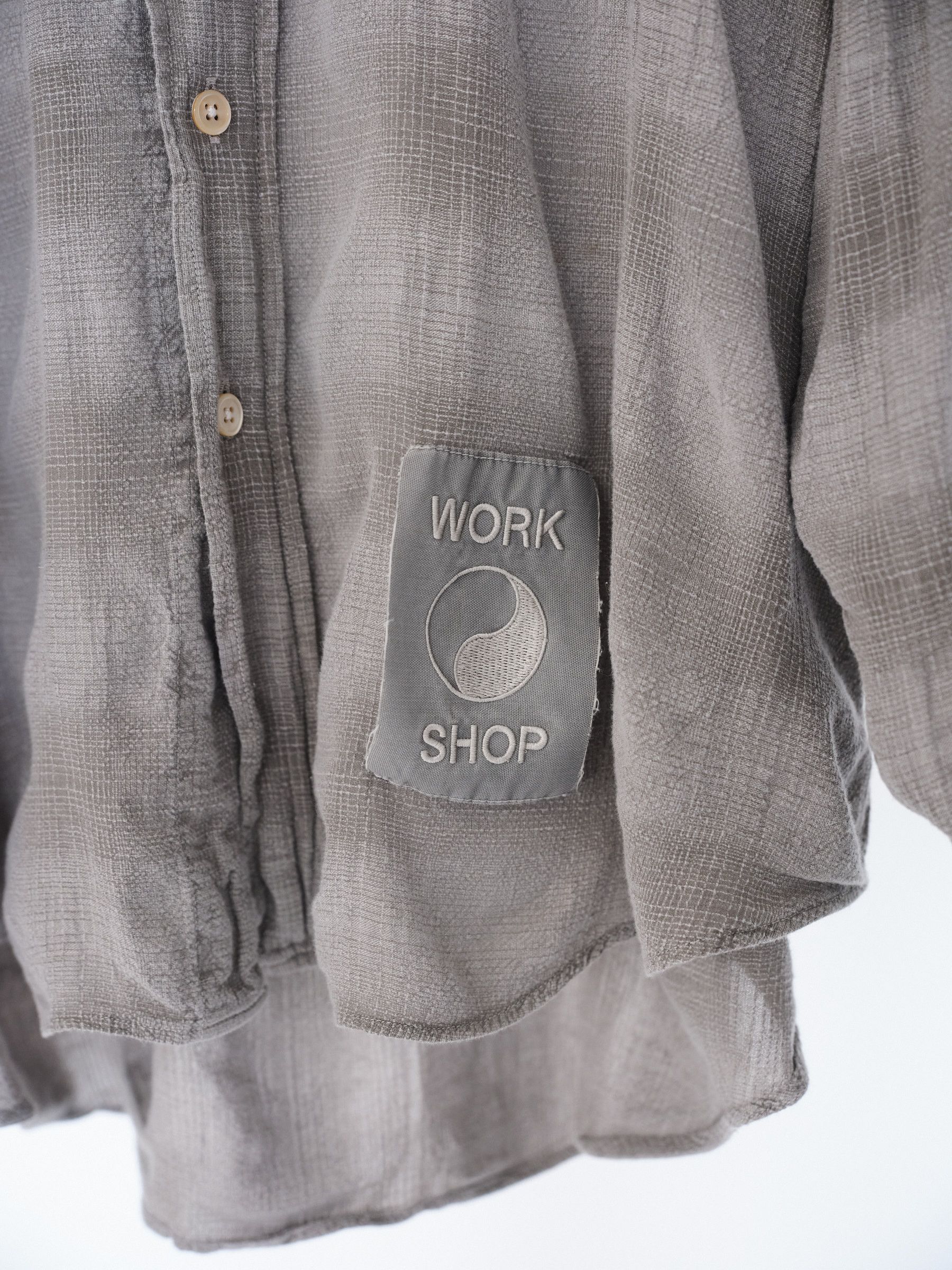 Our Legacy Our Legacy Workshop Natura Grey checkered Shirt Size US S / EU 44-46 / 1 - 5 Thumbnail