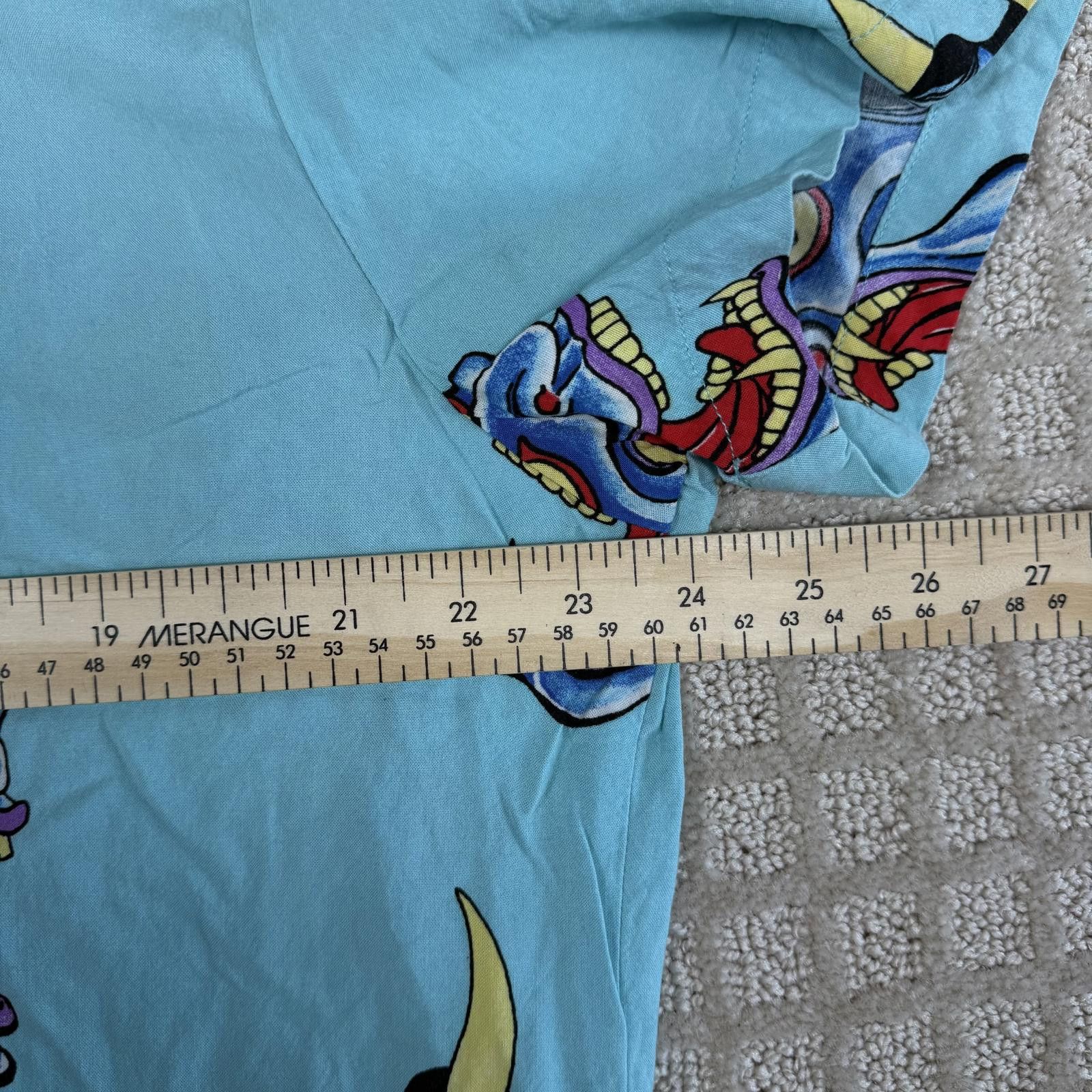 Ed Hardy Ed Hardy Demon All Over Print Shirt XL Y2K Size US XL / EU 56 / 4 - 4 Thumbnail