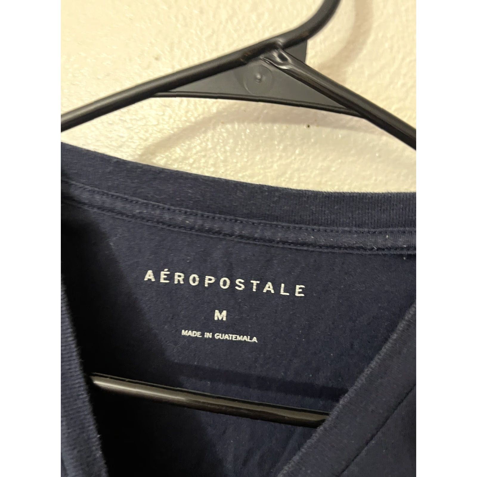 Aeropostale Aeropostale T-Shirt Mens Size M Navy Logo Short Sleeve Casual Blue Size US M / EU 48-50 / 2 - 3 Thumbnail