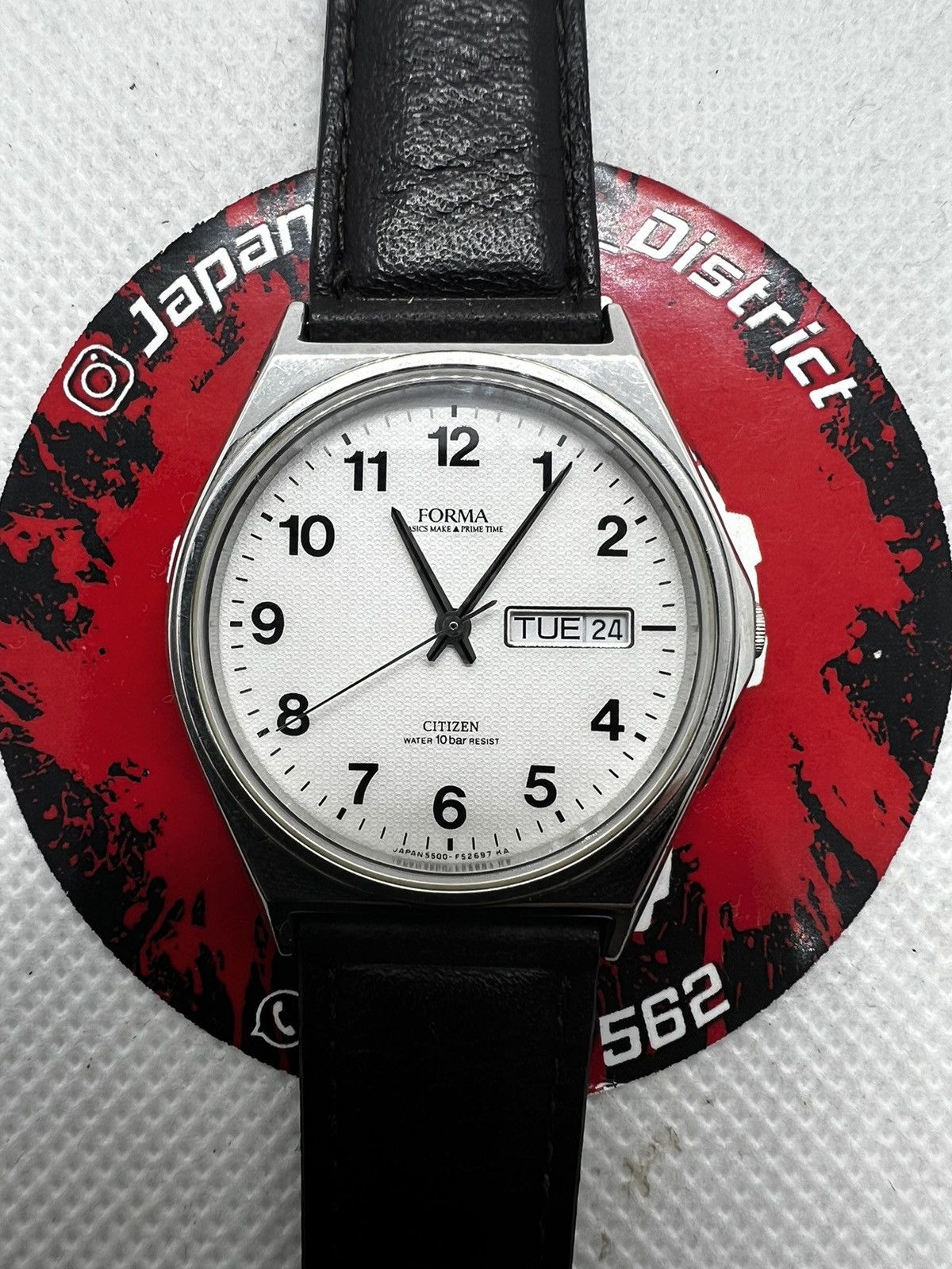 Citizen × Vintage Vintage Citizen Forma 5500-F51405 Quartz Watch