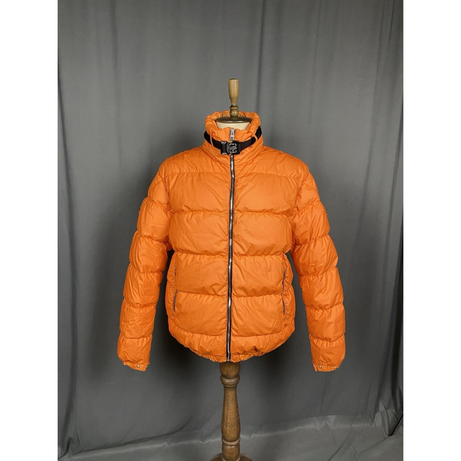 Moncler RARE! Moncler x 1017 ALYX 9SM Deimos Men`s Orange Down Insu Size US L / EU 52-54 / 3 - 3 Thumbnail