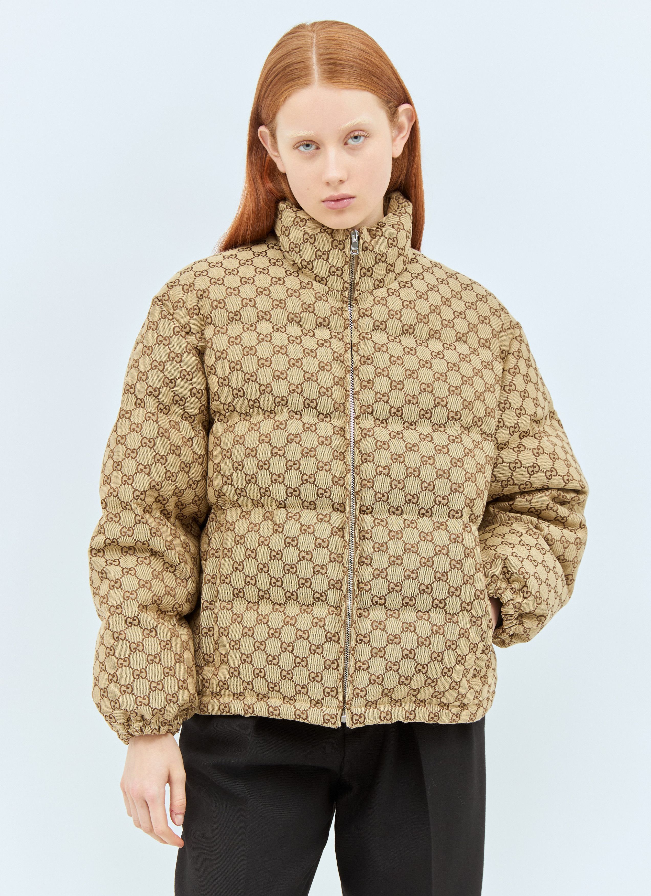 Gucci Two-Tone Wool Blend Padded Jacket | Grailed