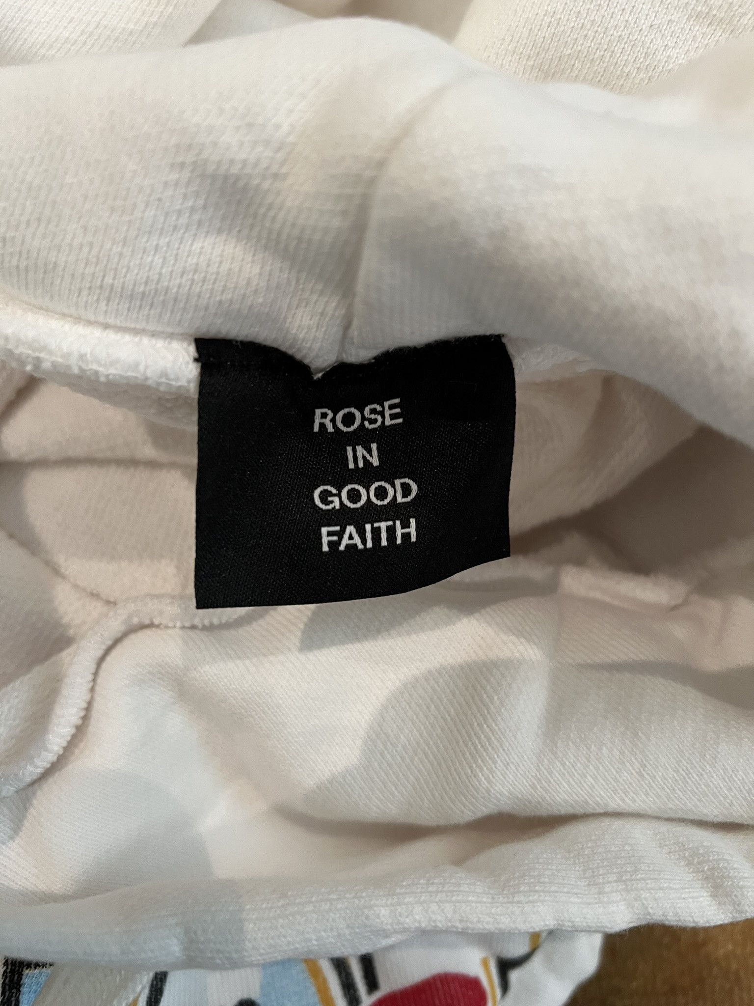 ROSE IN GOOD FAITH $not X RIGF Amnesty Heavy Hoodie Size US L / EU 52-54 / 3 - 3 Thumbnail