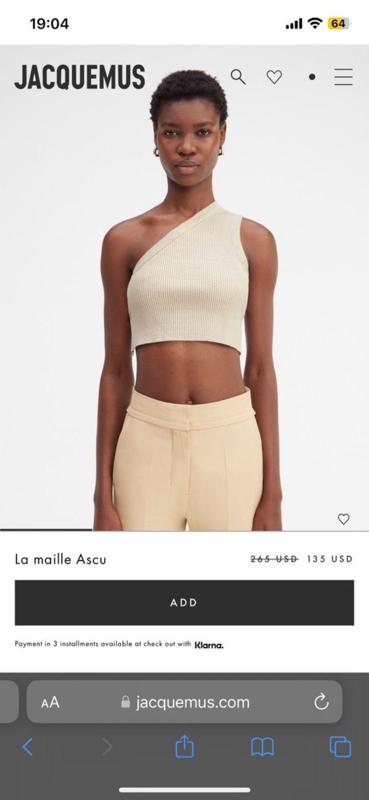 Jacquemus Jacquemus La Maille Ascu top Size S / US 4 / IT 40 - 5 Thumbnail