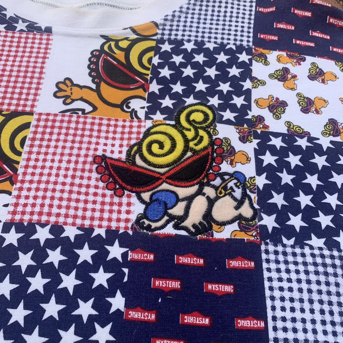 Hysteric Glamour Husteric Glamour Full Printed Patch work style Short Tee Size US L / EU 52-54 / 3 - 3 Thumbnail