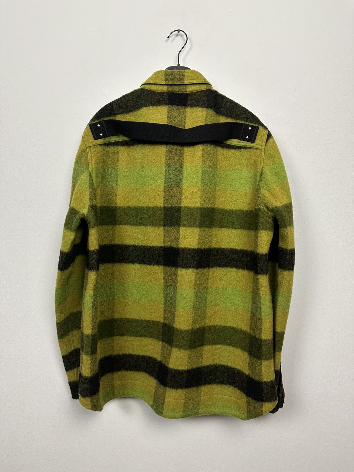 Rick Owens FW23 ‘LUXOR’ Acid Plaid Overshirt Size US L / EU 52-54 / 3 - 4 Thumbnail