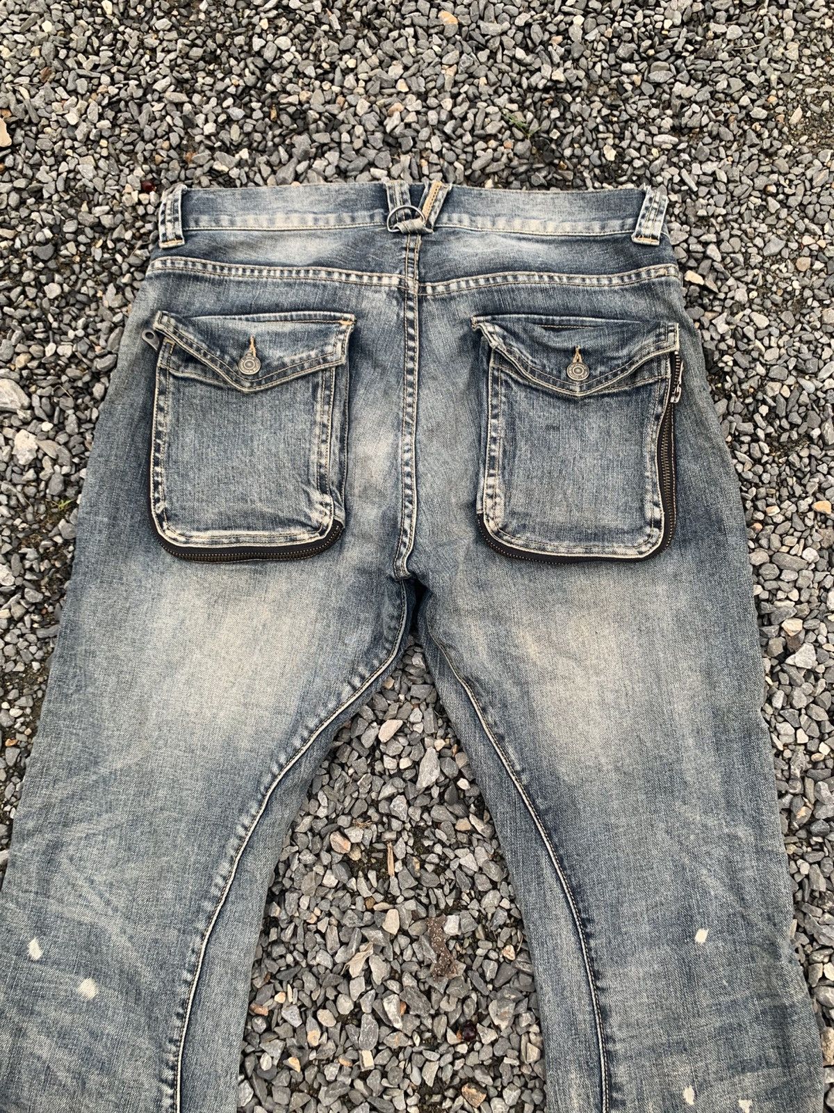PPFM PPFM BANANA CURVE CUT BANANA JAPANESE PUNK RUSTY DENIM Size US 32 / EU 48 - 7 Thumbnail