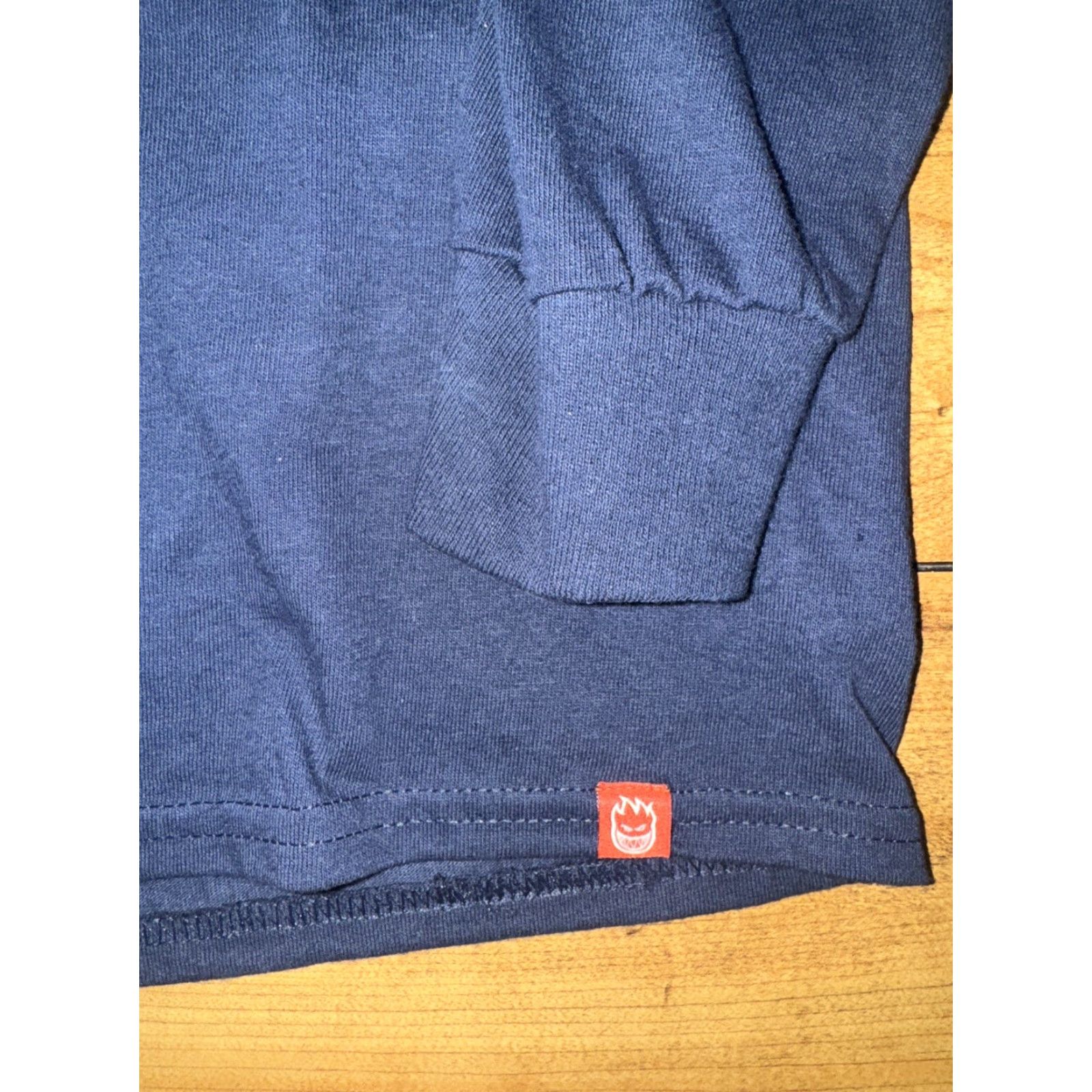 Spitfire Spitfire T-Shirt Long Sleeve Navy Blue L Mens Flaming Head Shirt 21x28 Size US L / EU 52-54 / 3 - 3 Thumbnail