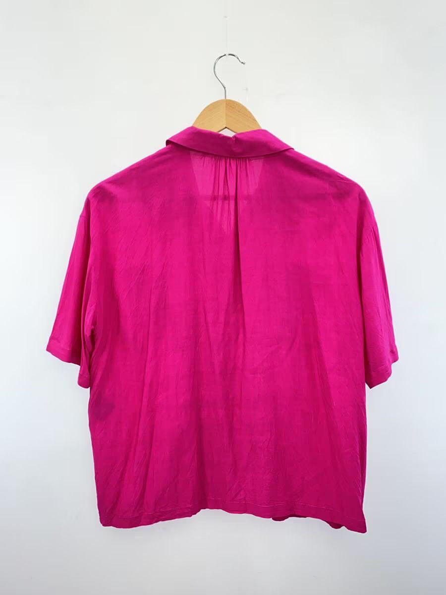 Undercover Rayon Camp Collar Short Sleeve Blouse Size M / US 6-8 / IT 42-44 - 2 Thumbnail