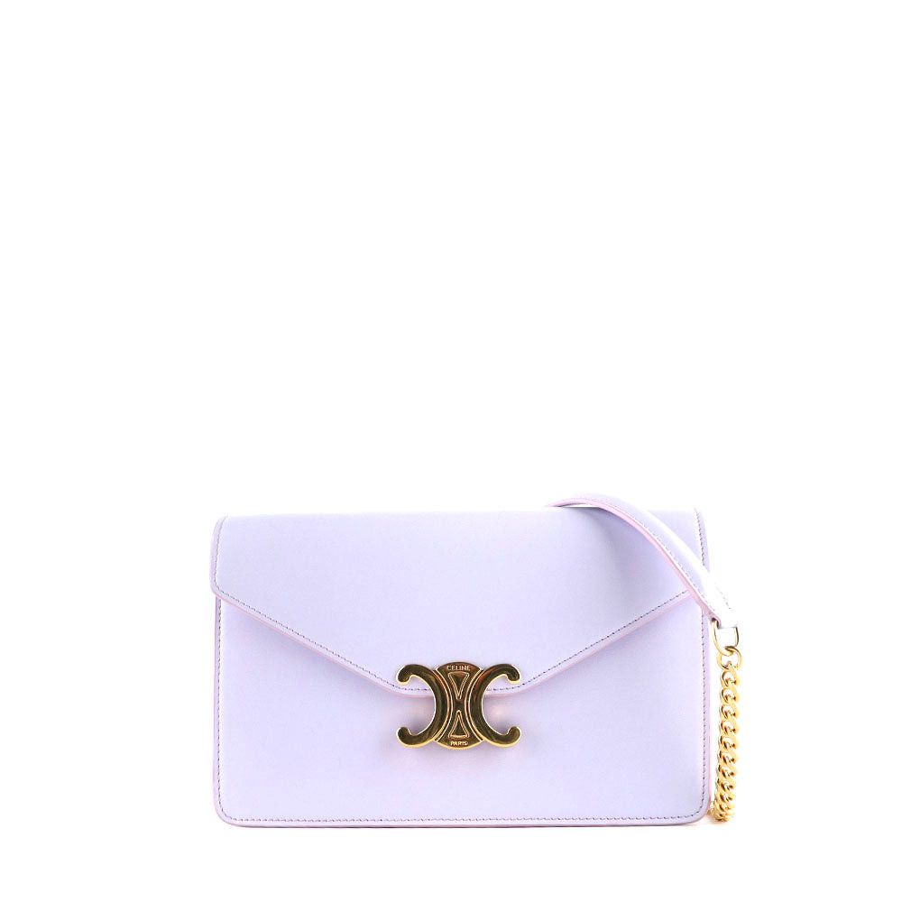 image of Celine Celine Handbags Triomphe in Purple, Women's