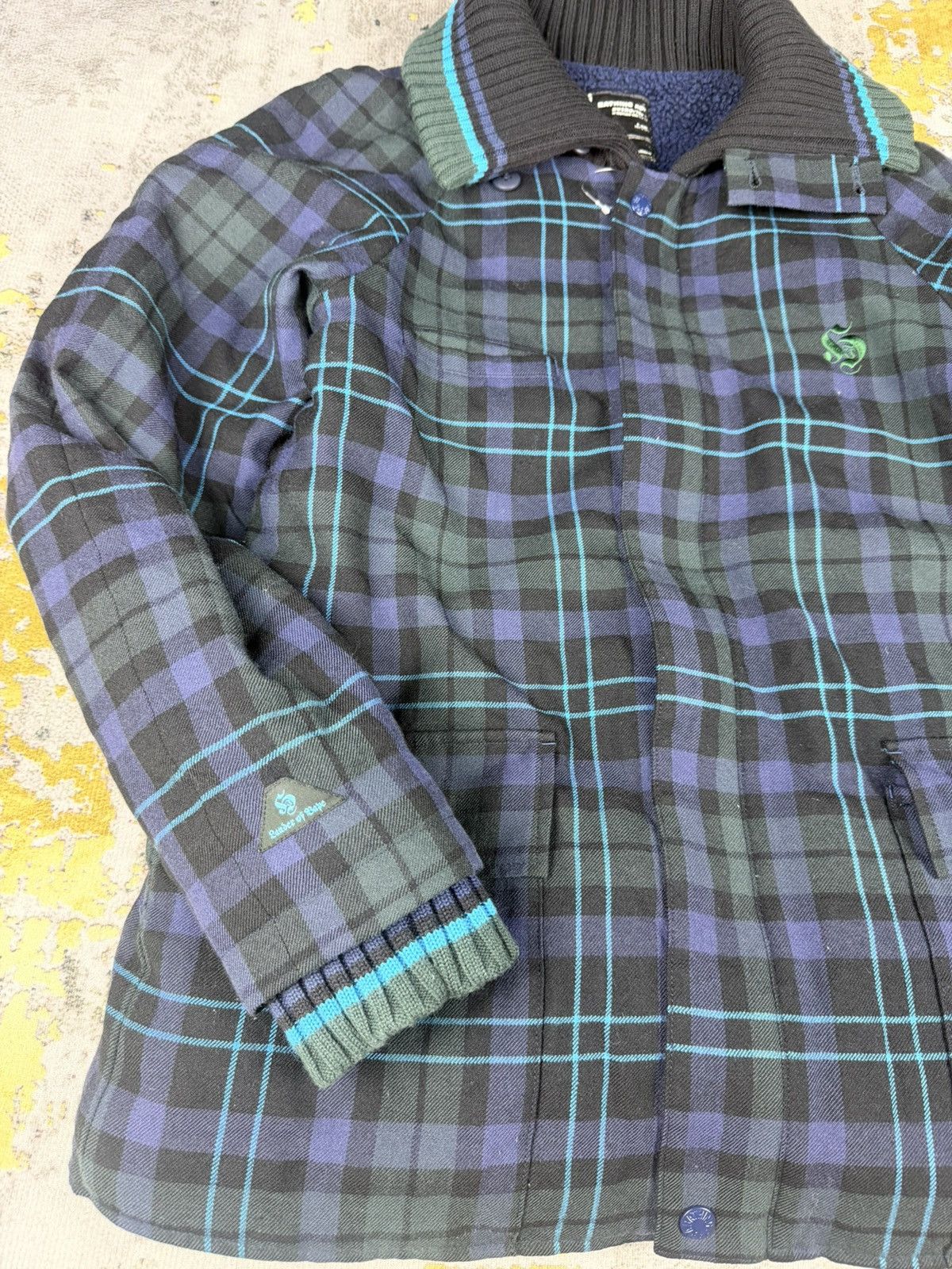 Bape 90s Bathing Ape Tartan Check Wool Jacket Size US M / EU 48-50 / 2 - 3 Thumbnail