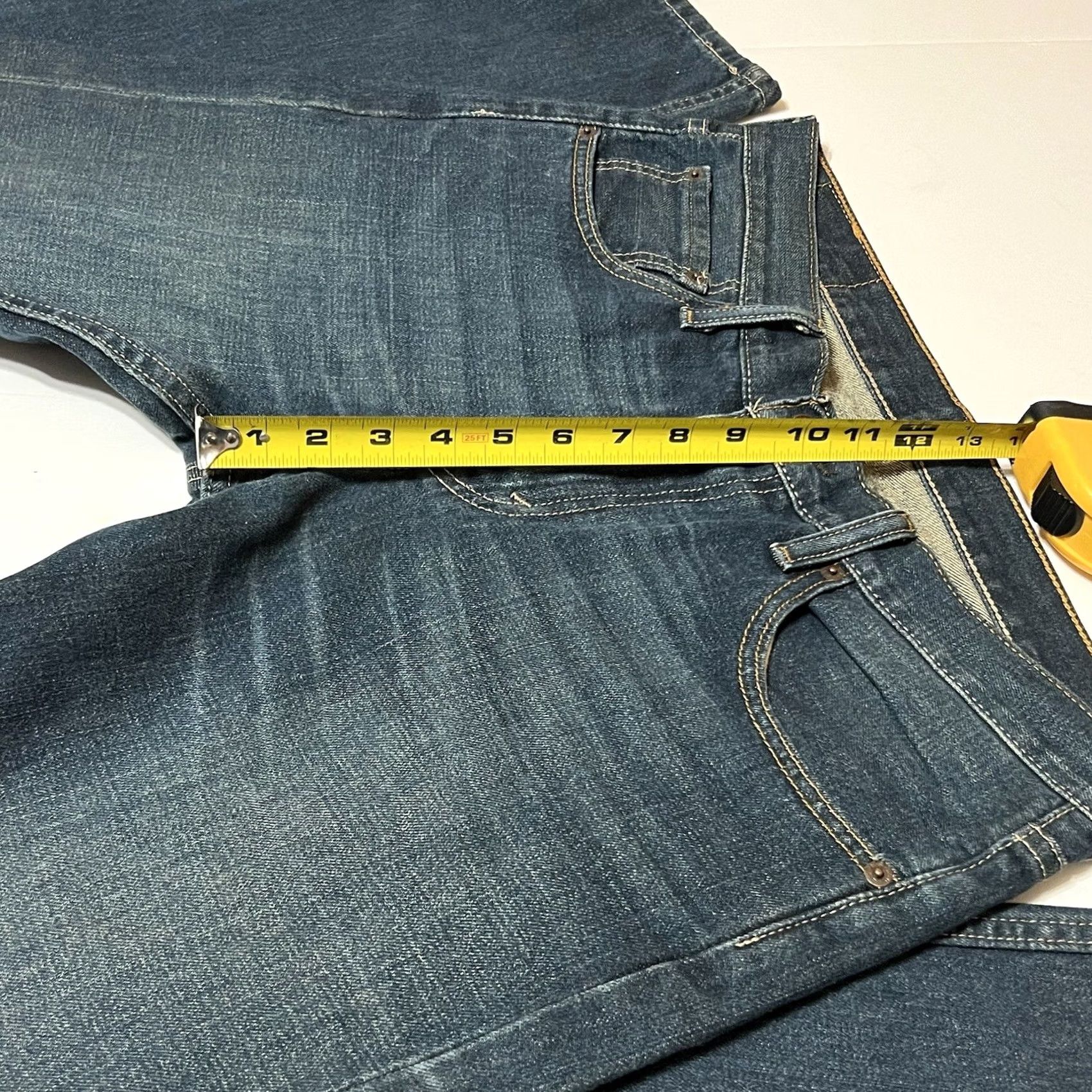 Levi's Levi's 527 Jeans Blue Boot Denim Western Tag 32x30 Measure 34x31 Regular 34 Inseam 31 Blue Cowboy Western Mens Jeans Size US 34 / EU 50 - 4 Thumbnail