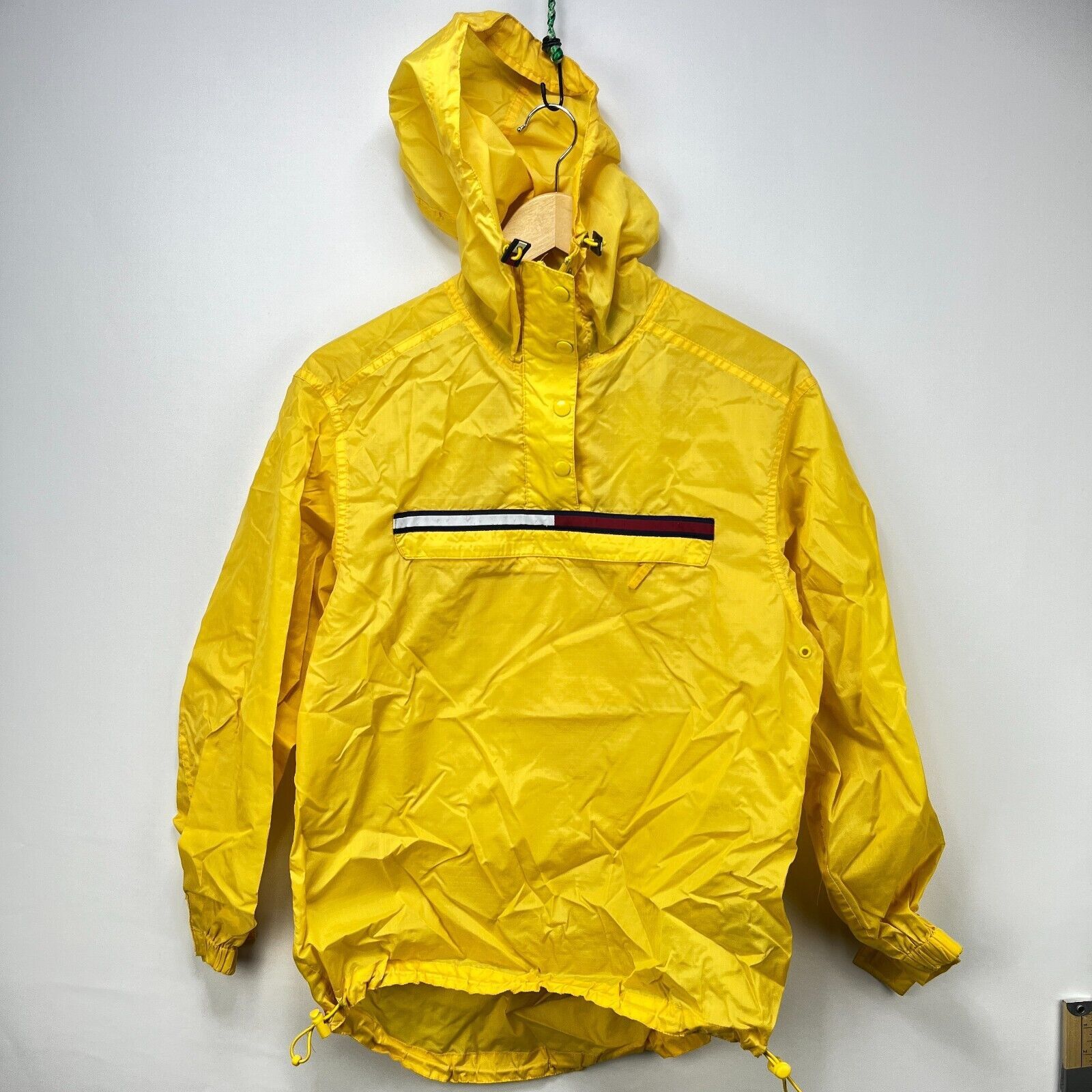 Tommy Hilfiger × Vintage Vintage 90s Tommy Jeans Hilfiger Anorak WindbreakerJacket XS Size US XS / EU 42 / 0 - 1 Thumbnail